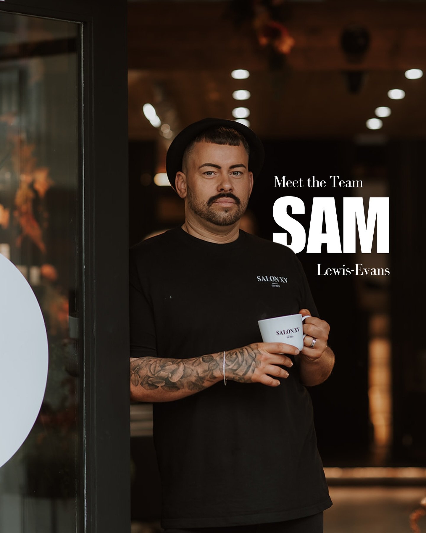 Meet Sam Lewis-Evans, co-founder of Salon XV. A stylist with over 20 years of experience and a reputation for delivering exceptional results. 

With a passion for precision cutting and bespoke colour, Sam combines technical expertise with a tailored,