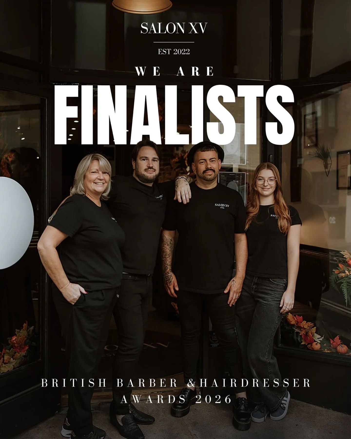 We&rsquo;re delighted to announce that we are finalists in the British Barber &amp; Hairdresser Awards 2026!

Thank you, as always, for your support!

🖤✂️

@brithairawards