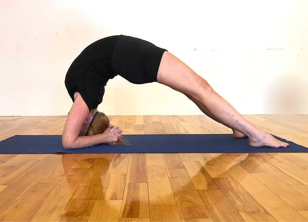 Working towards: Dwi Pada Viparita Dandasana