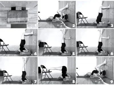 Step-By-Step Sarvangasana and Halasana Sequence (Variation)