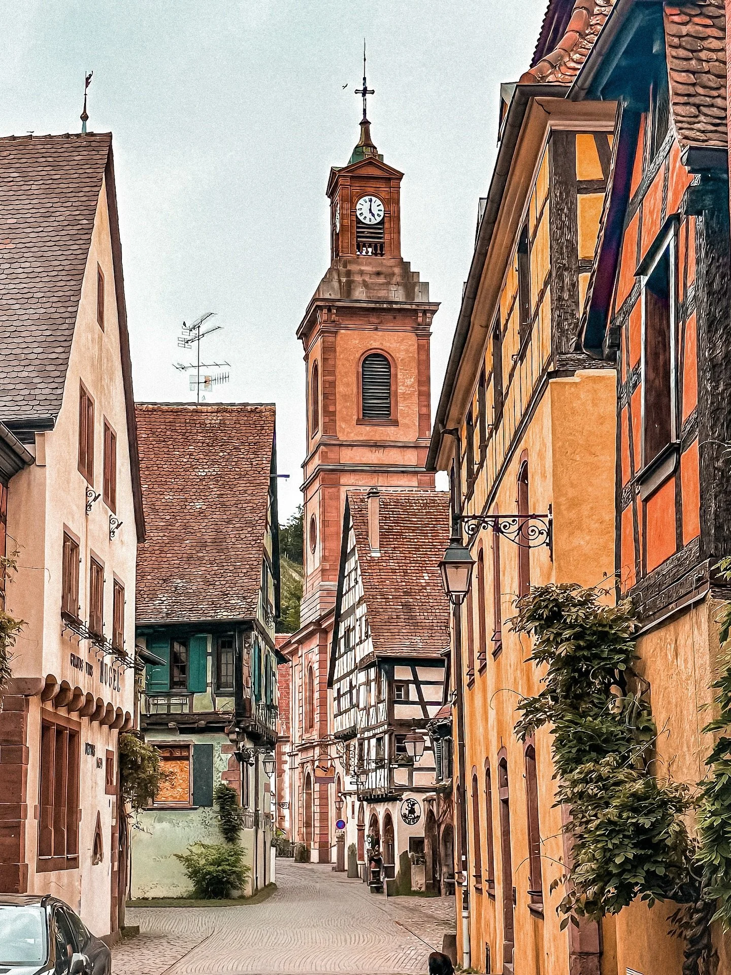 Some places feel straight out of a movie and these villages in Alsace are among them.

Walking through half-timbered houses, colorful fa&ccedil;ades and cobblestone lanes feels like entering a living open-air museum where daily life still moves with 