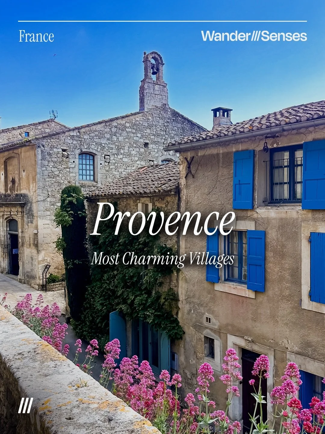 If you&rsquo;re ever planning a trip to Provence, here are my favorite villages, each with its own charm, rhythm, and atmosphere.

Some are nestled in the Luberon, others slightly beyond, but all share that unmistakable Proven&ccedil;al way of life.
