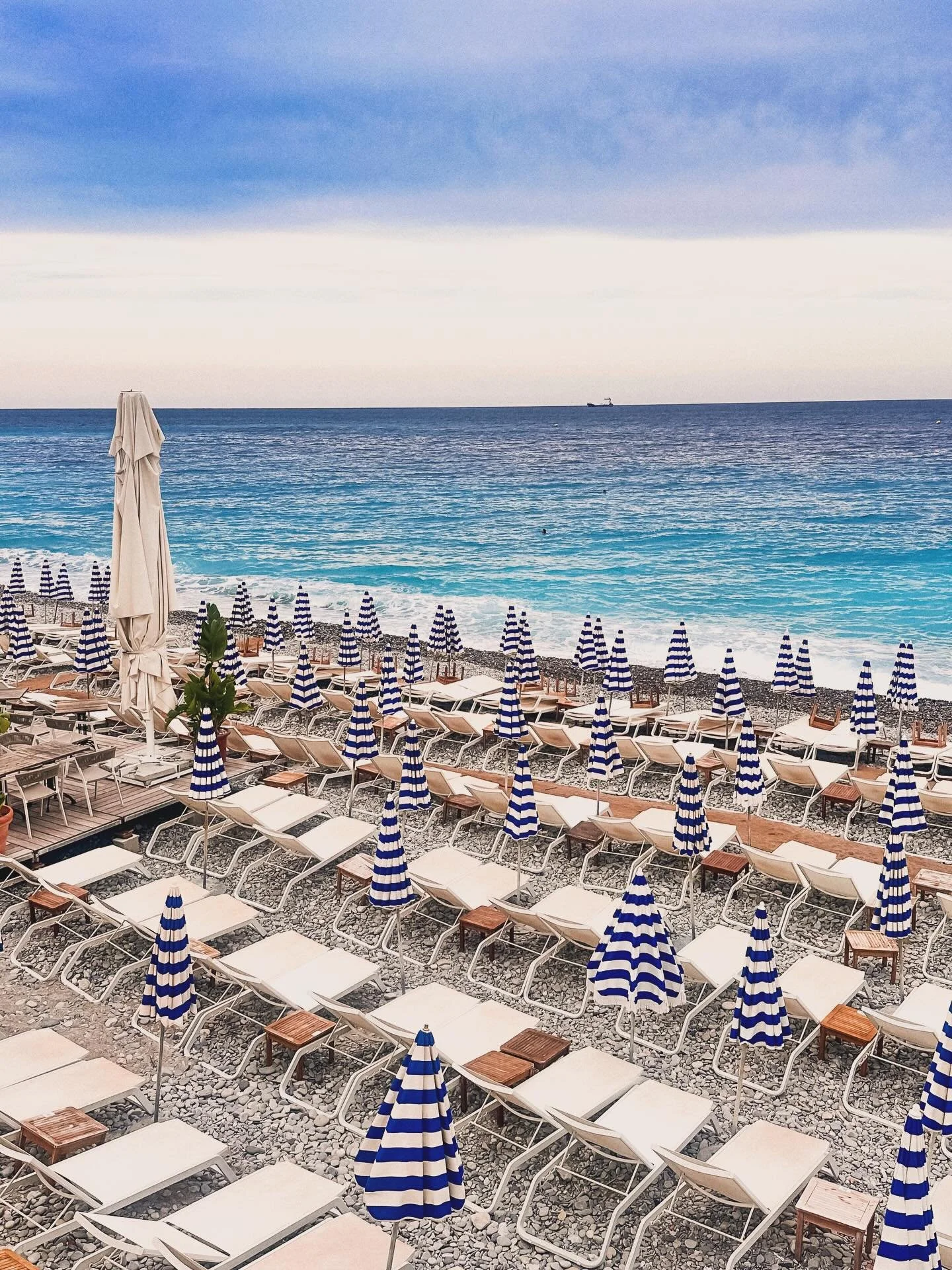 Nice has a different rhythm from the rest of the C&ocirc;te d&rsquo;Azur.

A bit more alive, a bit more local. The sea is always there, deep blue, but it&rsquo;s the everyday moments that stay with you. Walking along the Promenade, getting lost in th