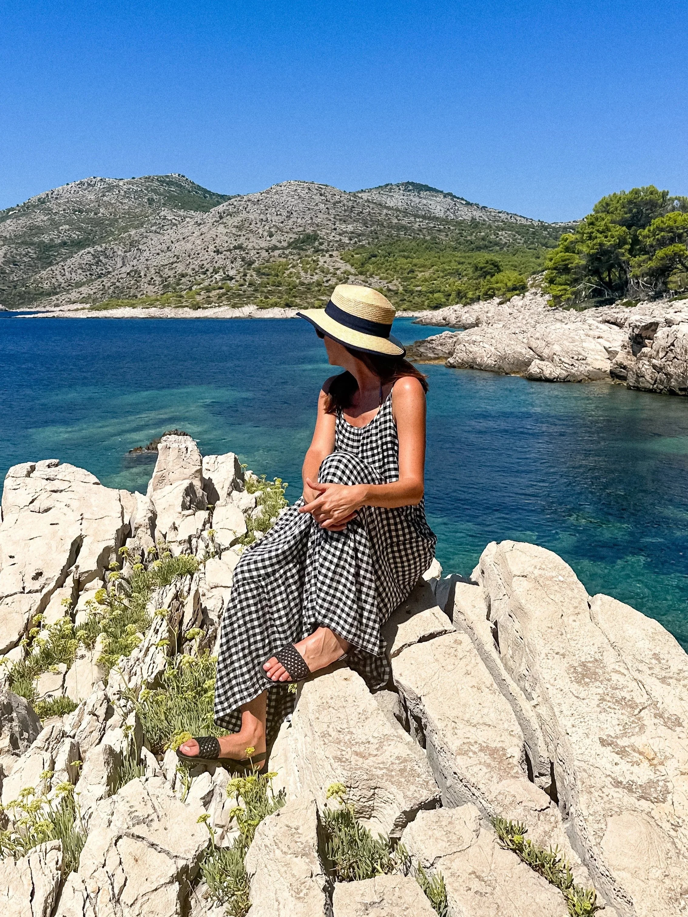 Korita Bay cliffs