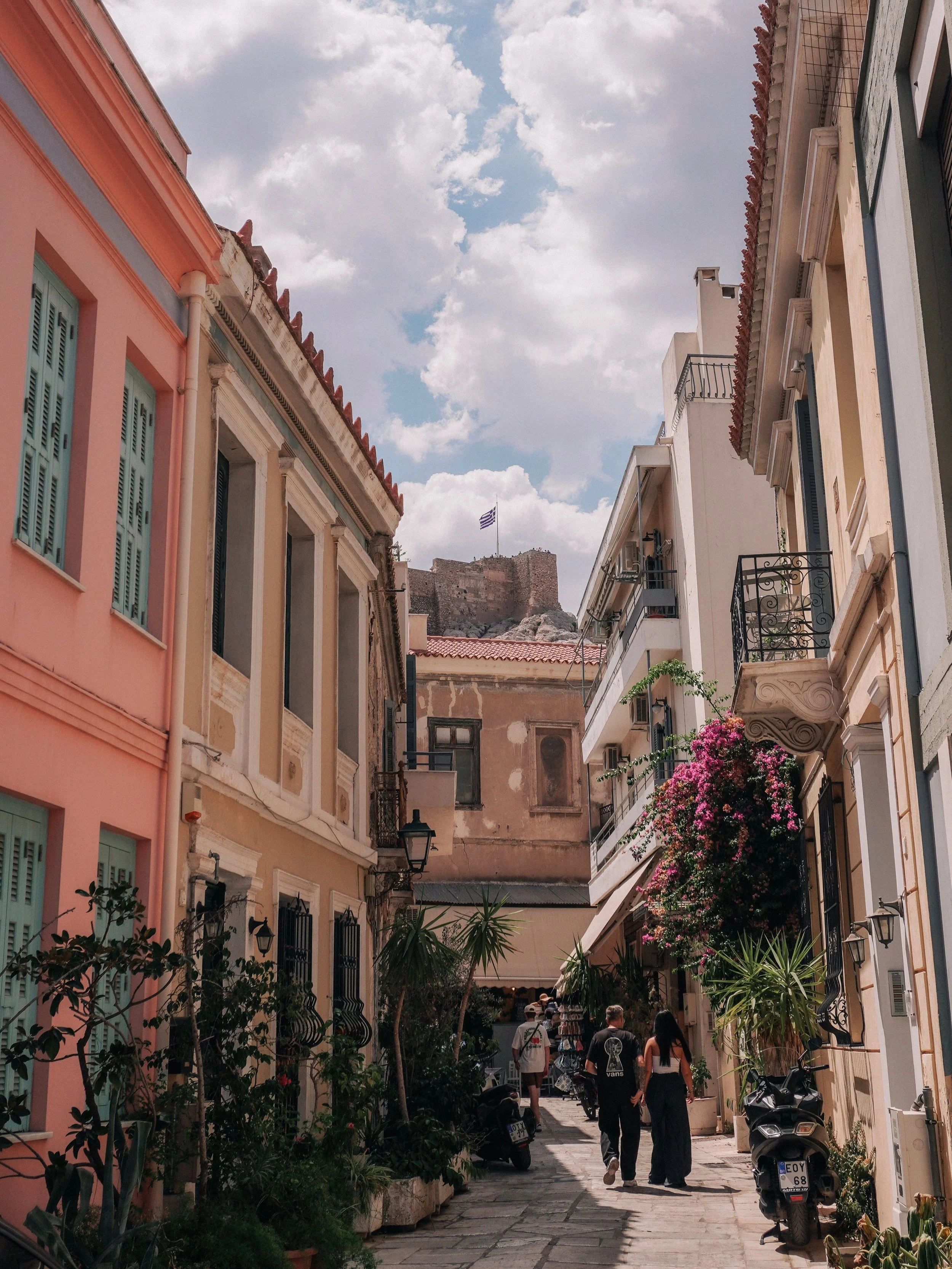 One of my favourite ways to spend a day in Athens?

Start early at the Acropolis, before the heat and the busiest hours. Then walk down towards Plaka and Anafiotika, where colourful houses, small stairways and quiet corners sit just below the ancient