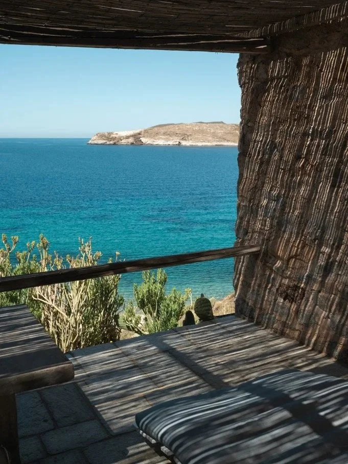 Coco-Mat Eco Residences Serifos view to beach
