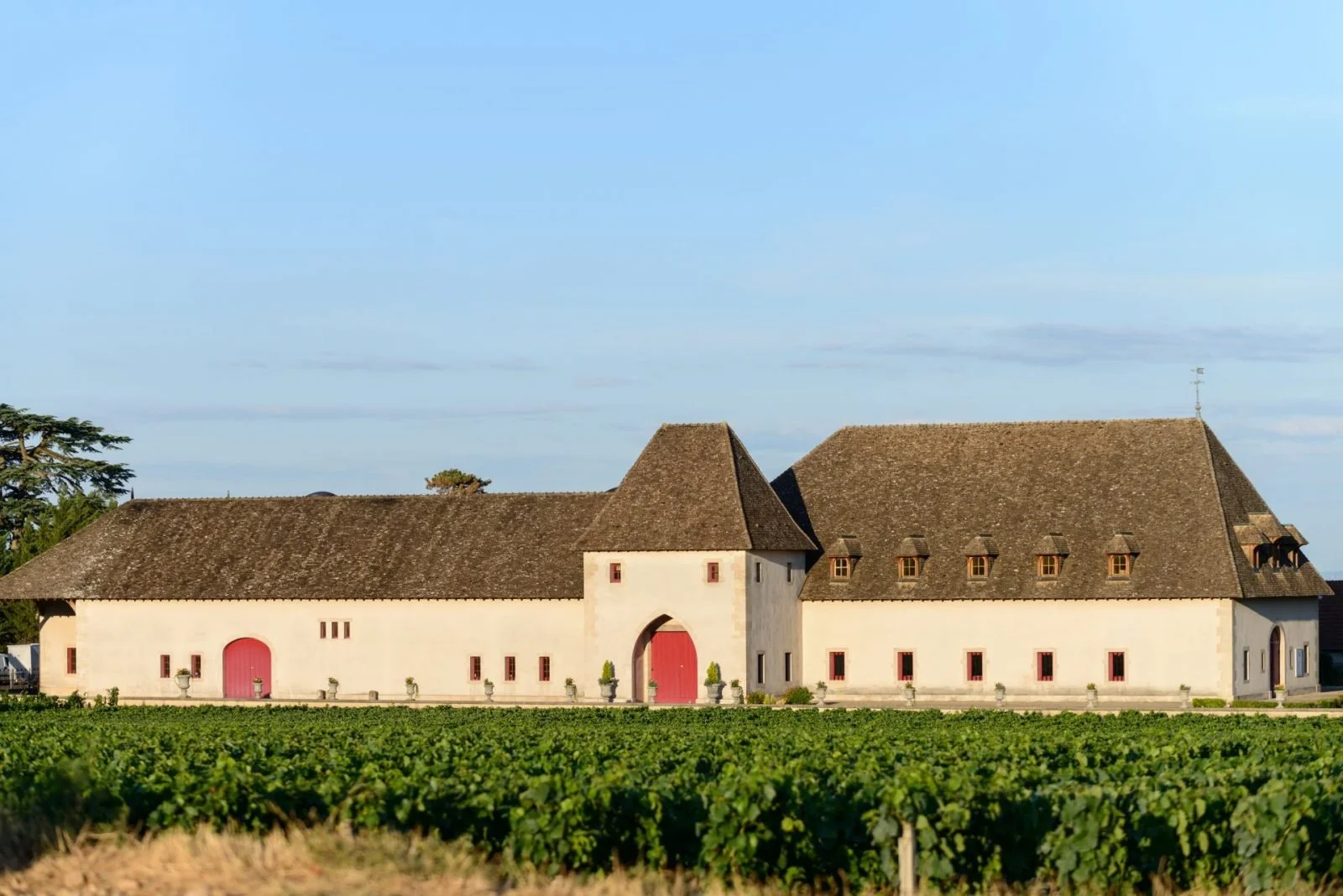 Exteriors of Chateau de Marsannay in Burgundy