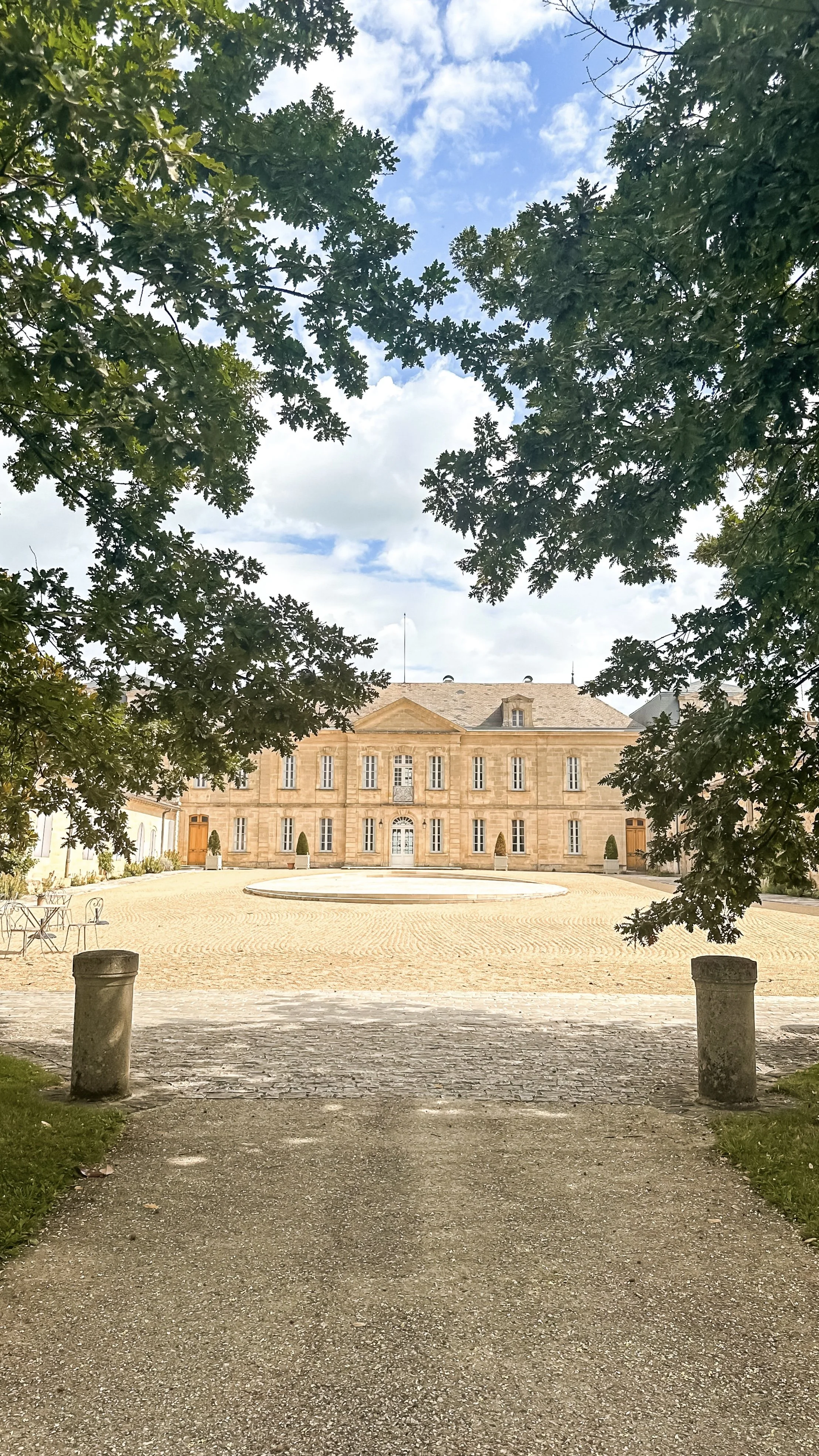 exterior view of Chateau Soutard in Saint Emilion France