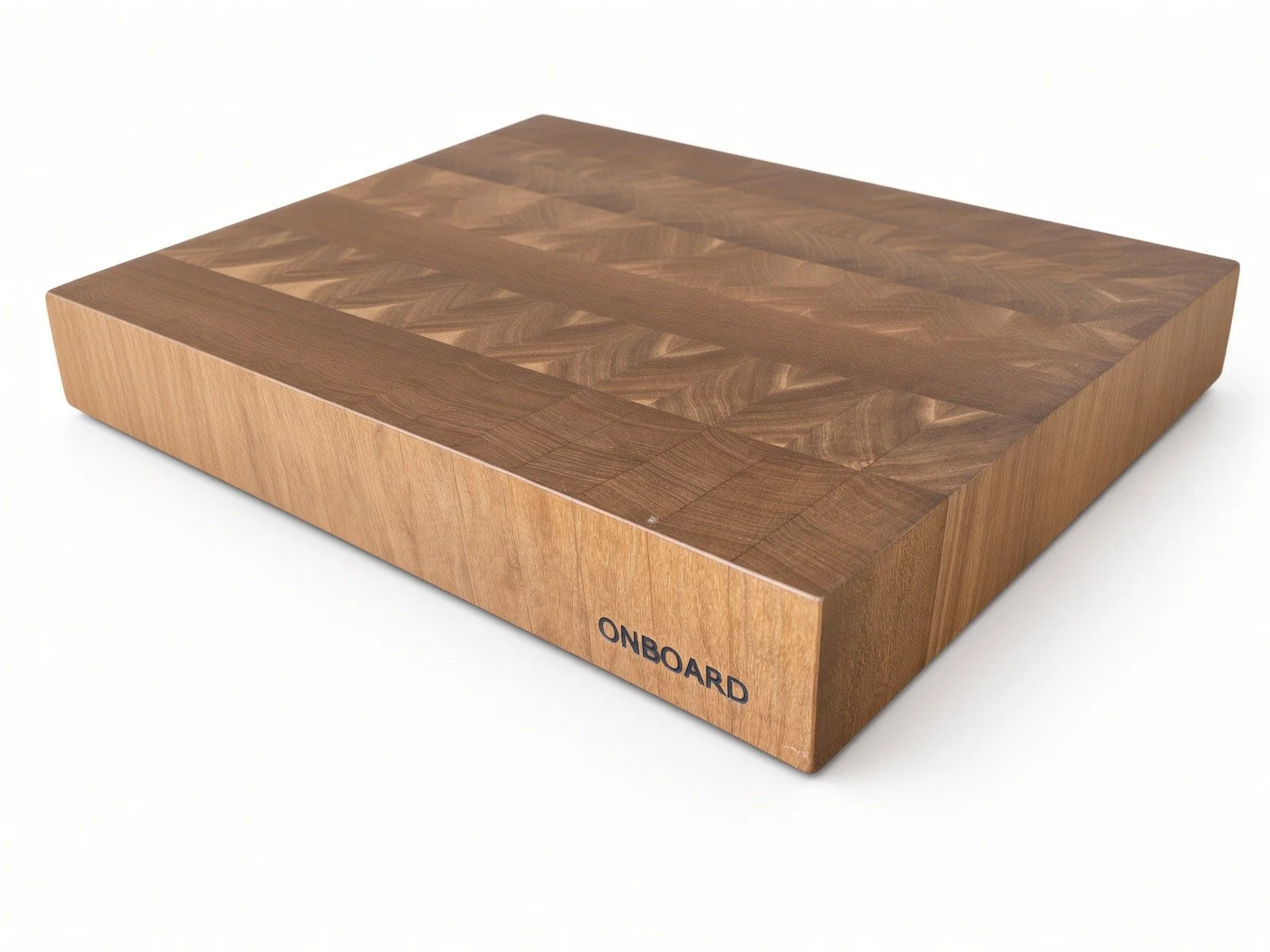American cherry end grain cutting board, 21.75 by 15.25 inches