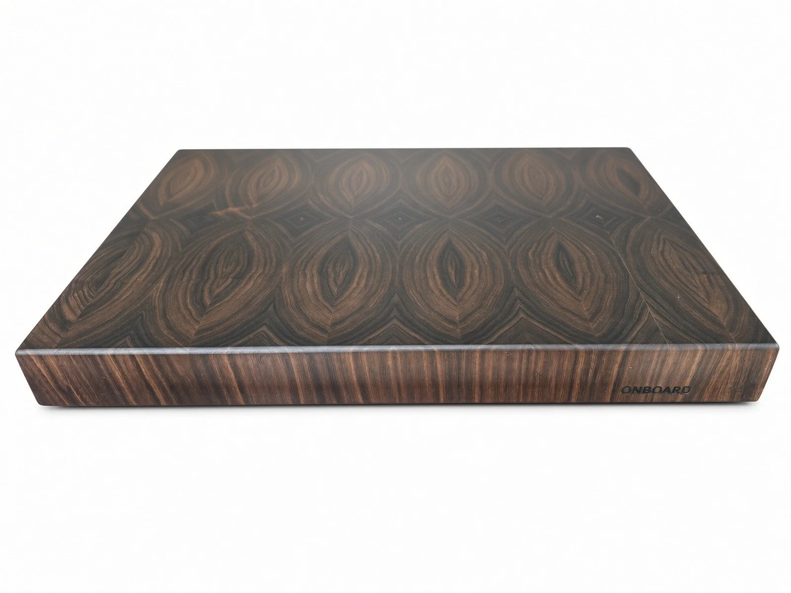 American black walnut end grain cutting board, 21.375 by 15.75 inches