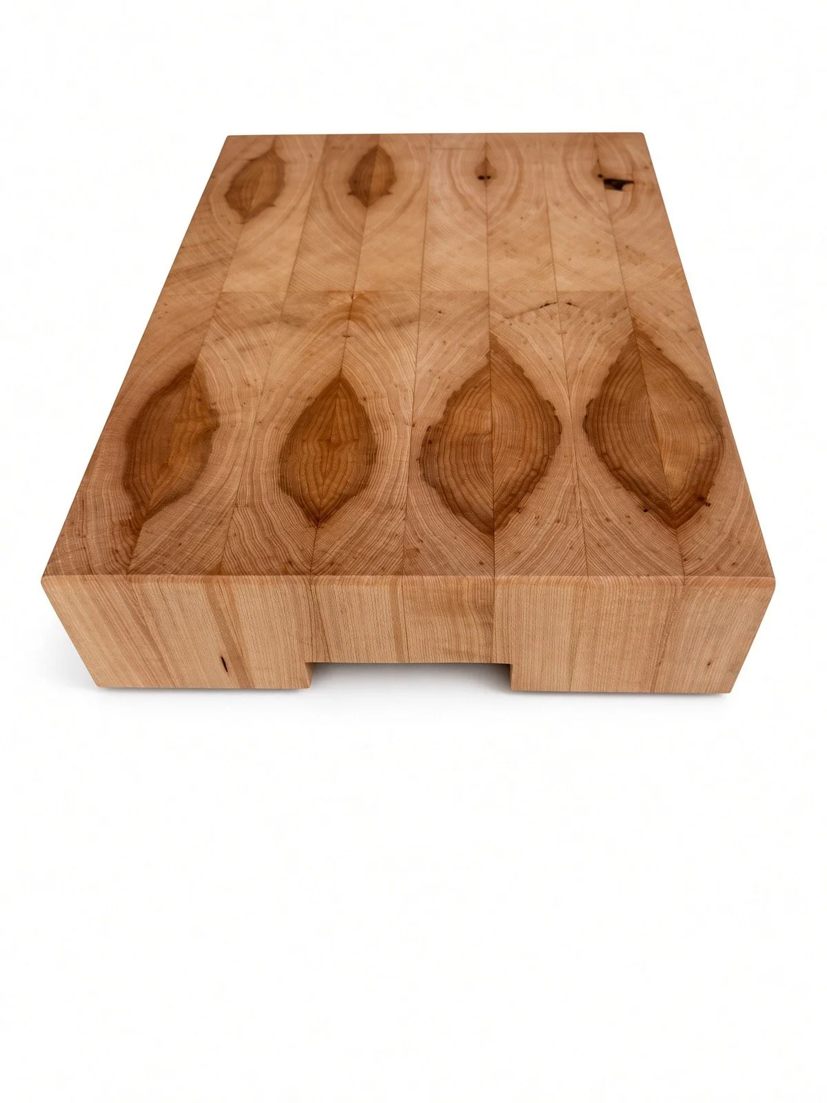 Vermont hard maple end grain cutting board, 13.5 by 9.25 inches