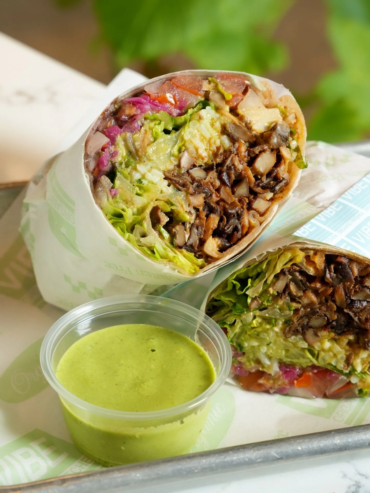 Fuel for your week.

Our carnitas crunch burrito made with mushroom &ldquo;carnitas,&rdquo; black beans, guacamole, pico de gallo, rice, lettuce, cashew-lime crema, pickled red onion, and crispy pumpkin seeds.