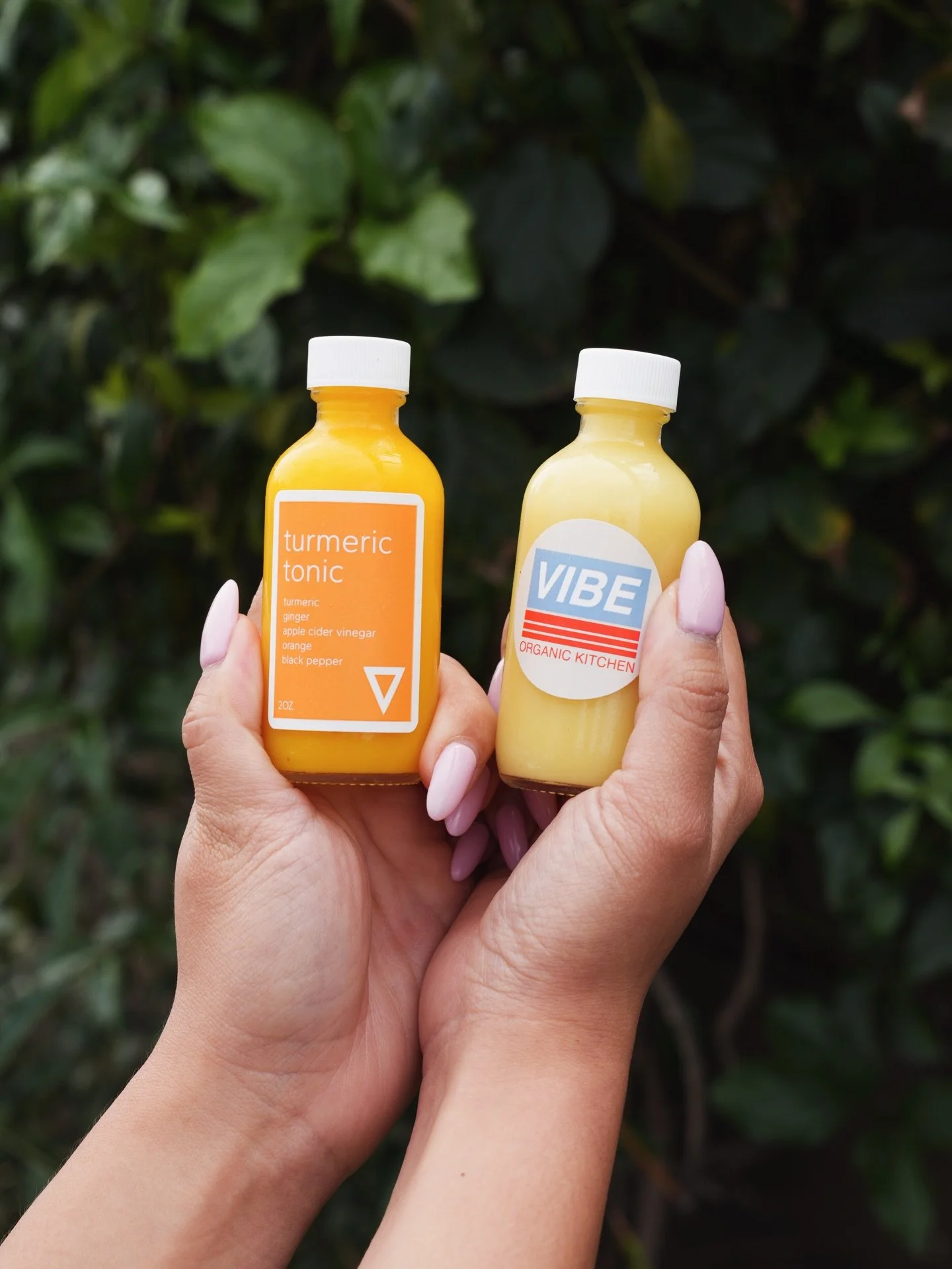 Choose your mood: turmeric tonic or fireball. For whatever kind of reset you need.