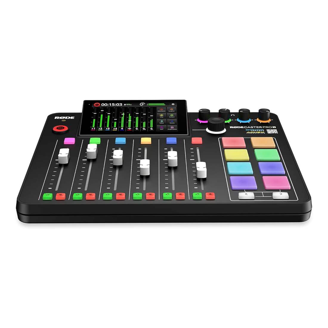 Photo of RØDECaster Pro II Audio Mixer and Recorder