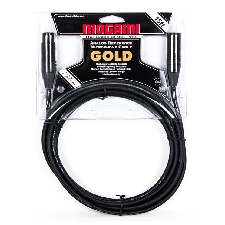 Photo of Mogami Gold Studio XLR Cable (15 ft)