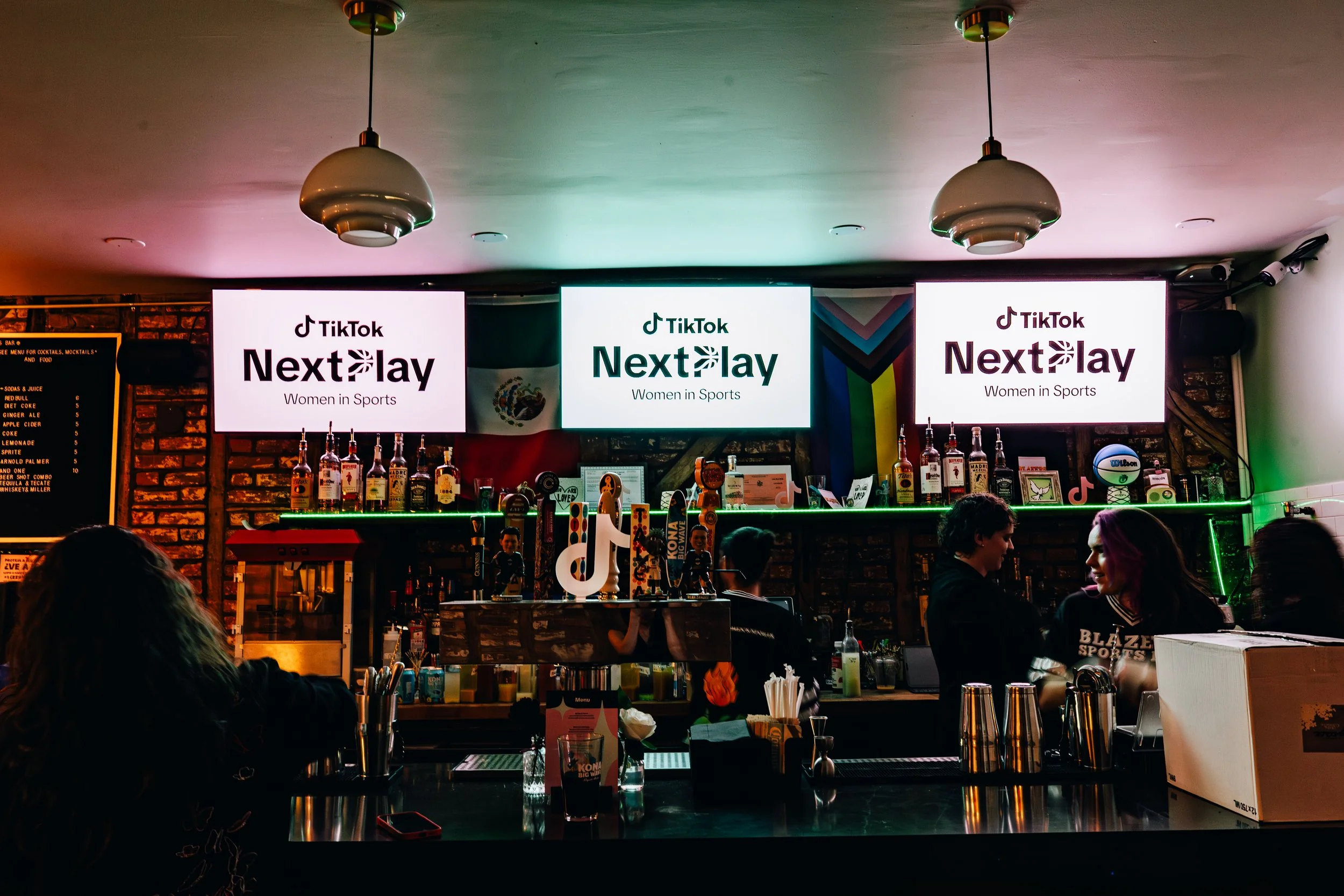TikTok Next Play Women in Sports Event