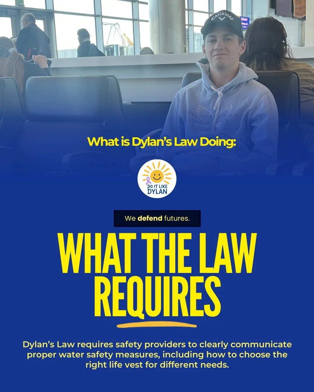 Water safety isn&rsquo;t just awareness it&rsquo;s action, education, and informed decisions that save lives.

From registration education to boating safety courses and rental safety requirements, Dylan&rsquo;s Law is about making sure people have th