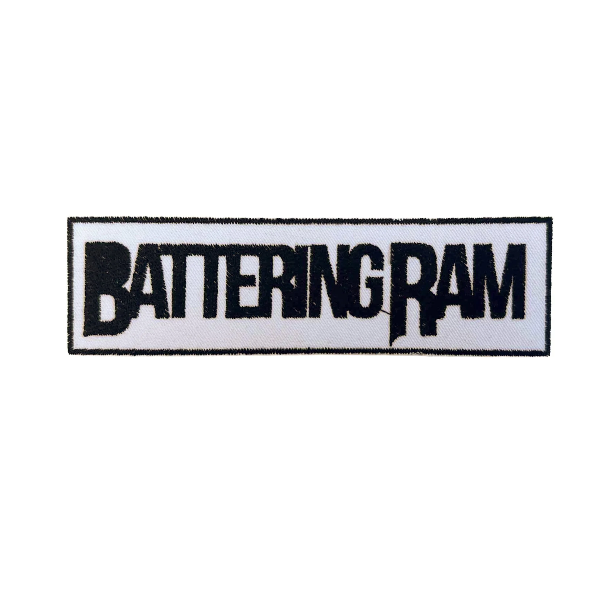 Battering Ram - White & Black Patch