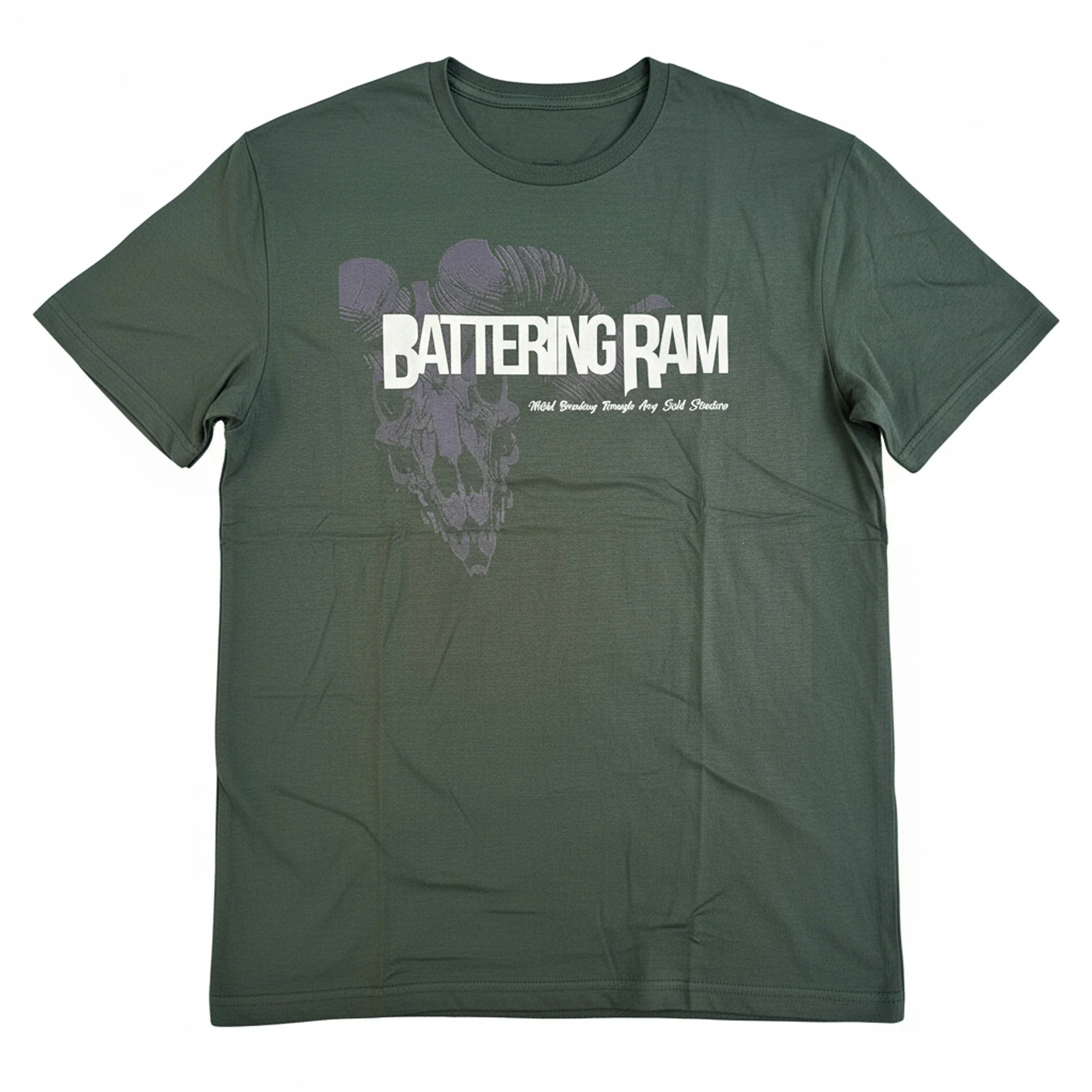 Battering Ram - Military Green T-shirt Men