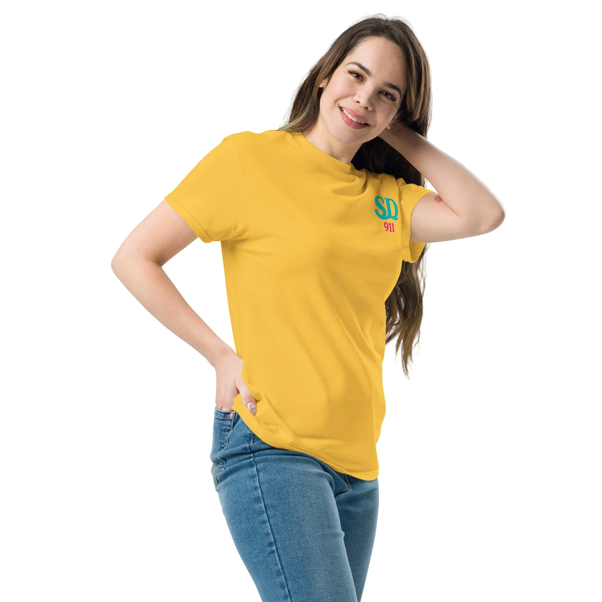 unisex-classic-tee-daisy-left-front-68b3346d990ac.jpg