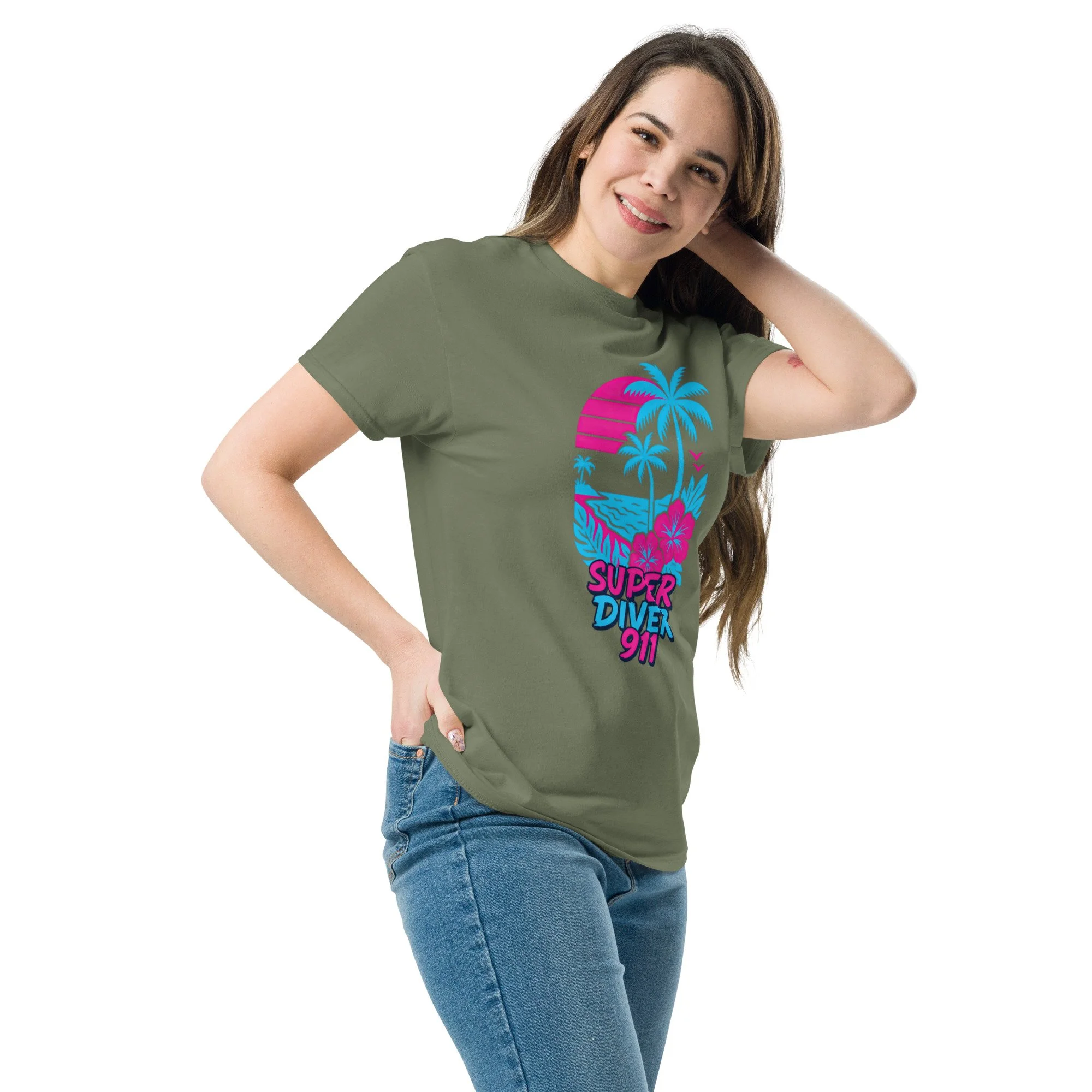 unisex-classic-tee-military-green-left-front-68b34a0e26b1c.jpg