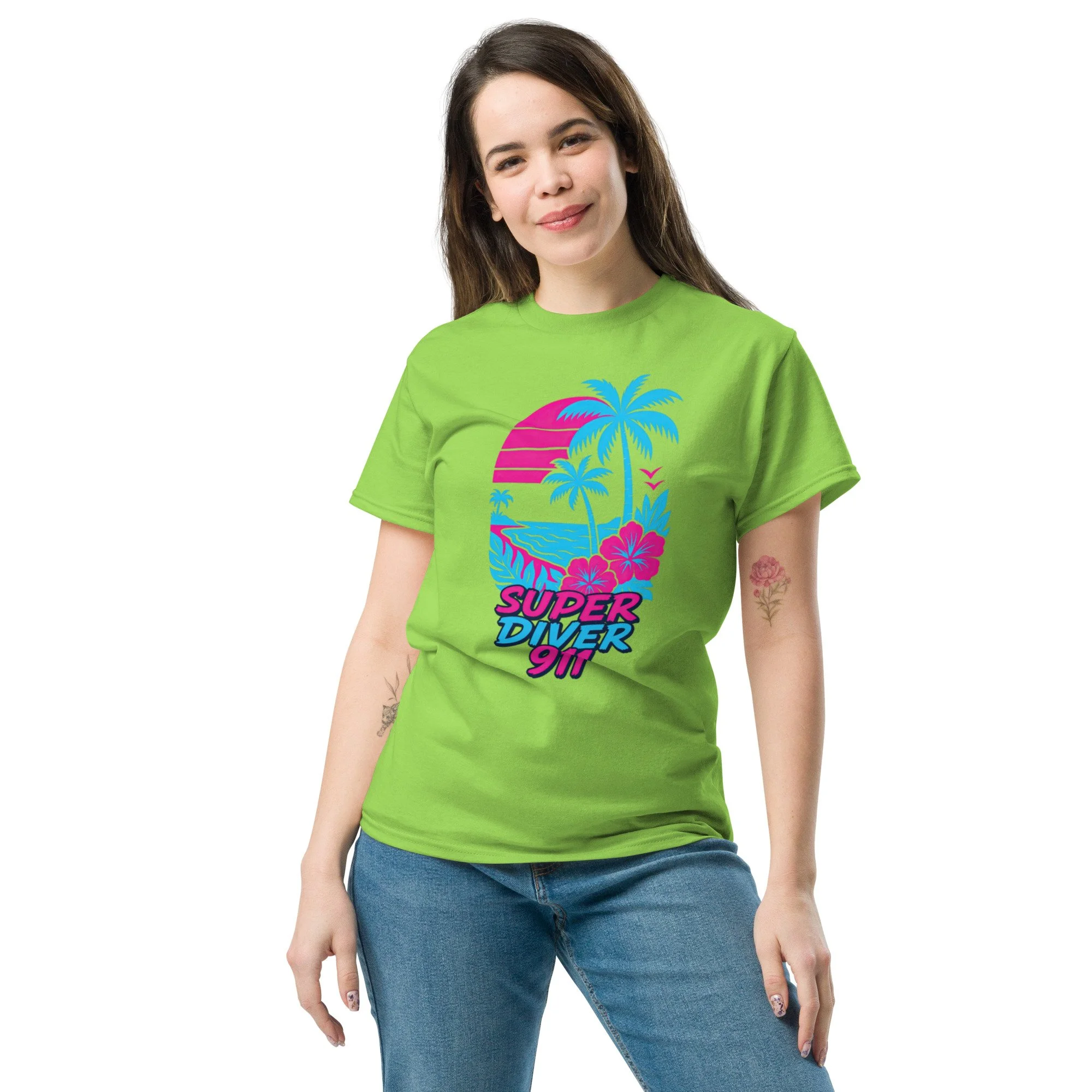 unisex-classic-tee-lime-front-68b34a0ee05c4.jpg