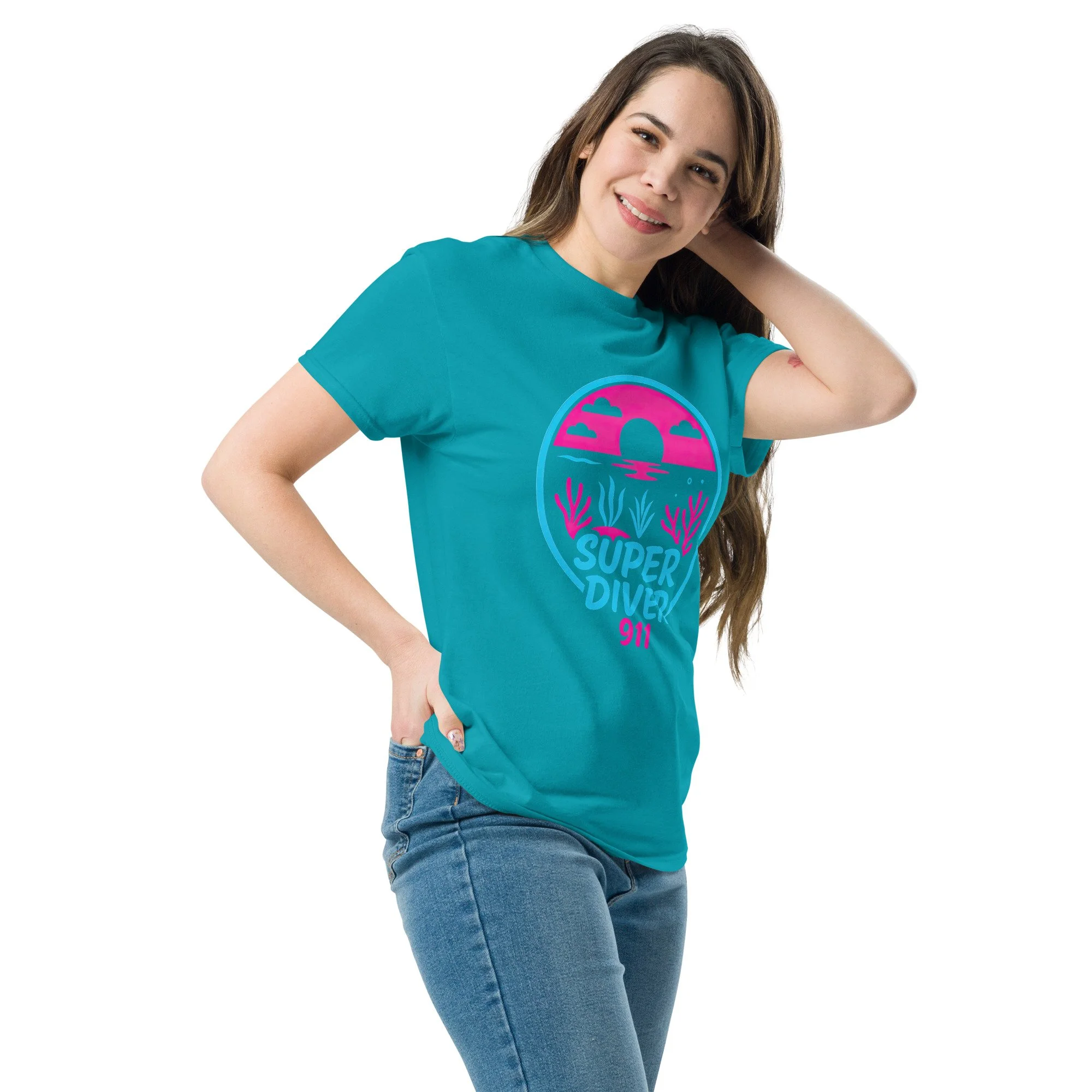 unisex-classic-tee-tropical-blue-left-front-68b34a939ca8b.jpg