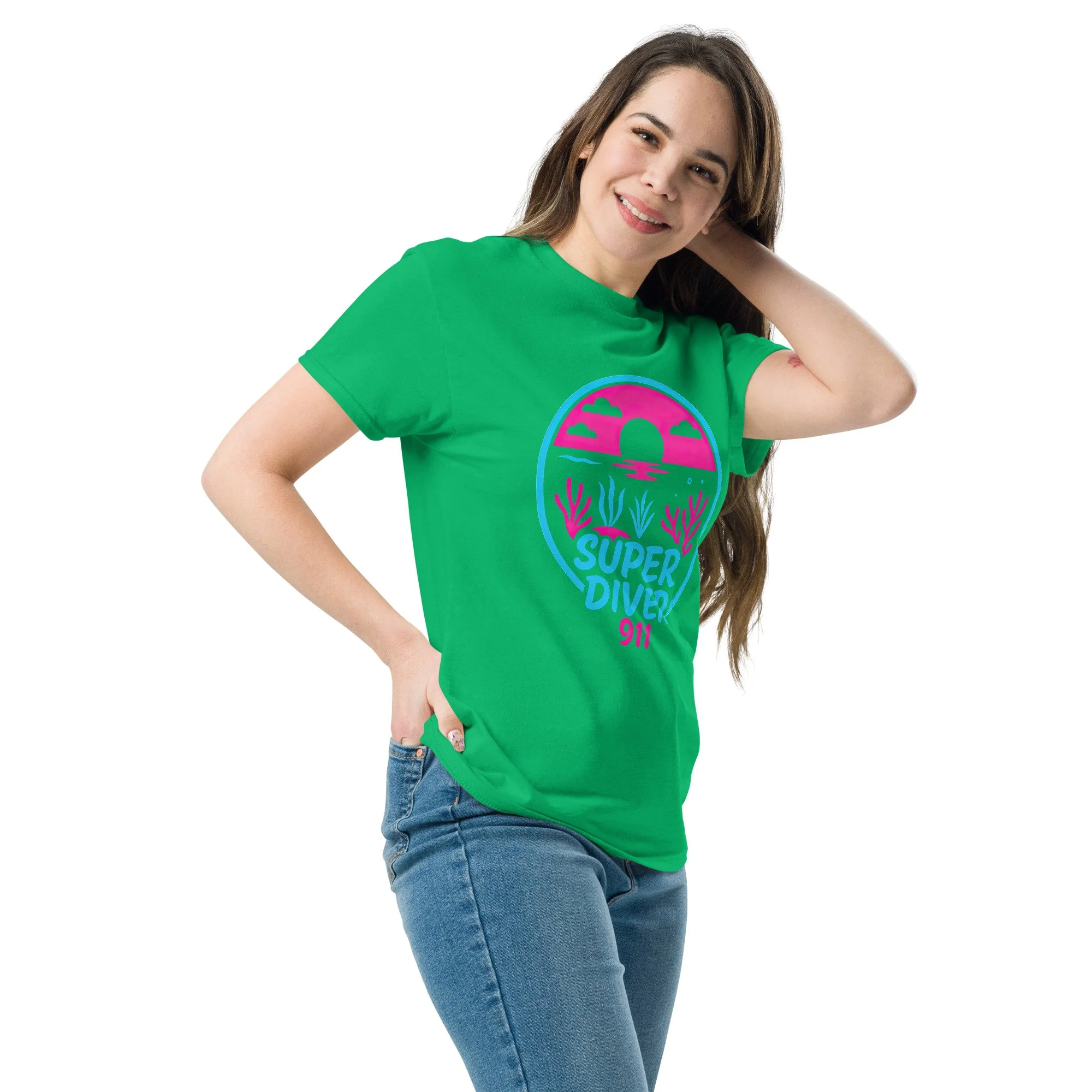 unisex-classic-tee-irish-green-left-front-68b34a93c3f62.jpg