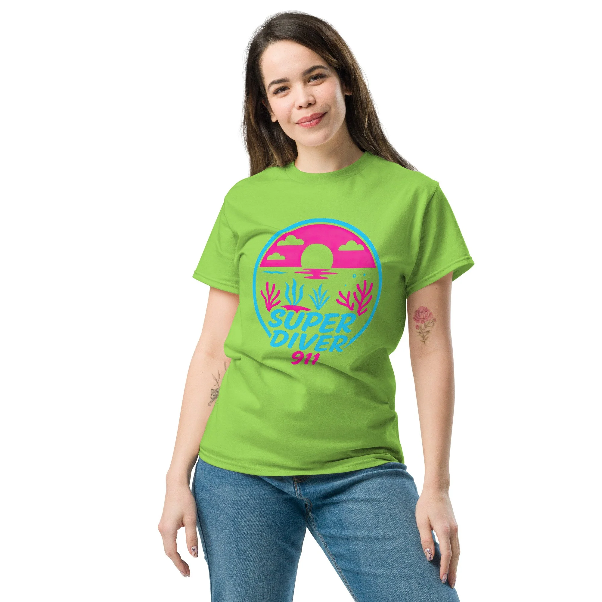 unisex-classic-tee-lime-front-68b34a944a601.jpg