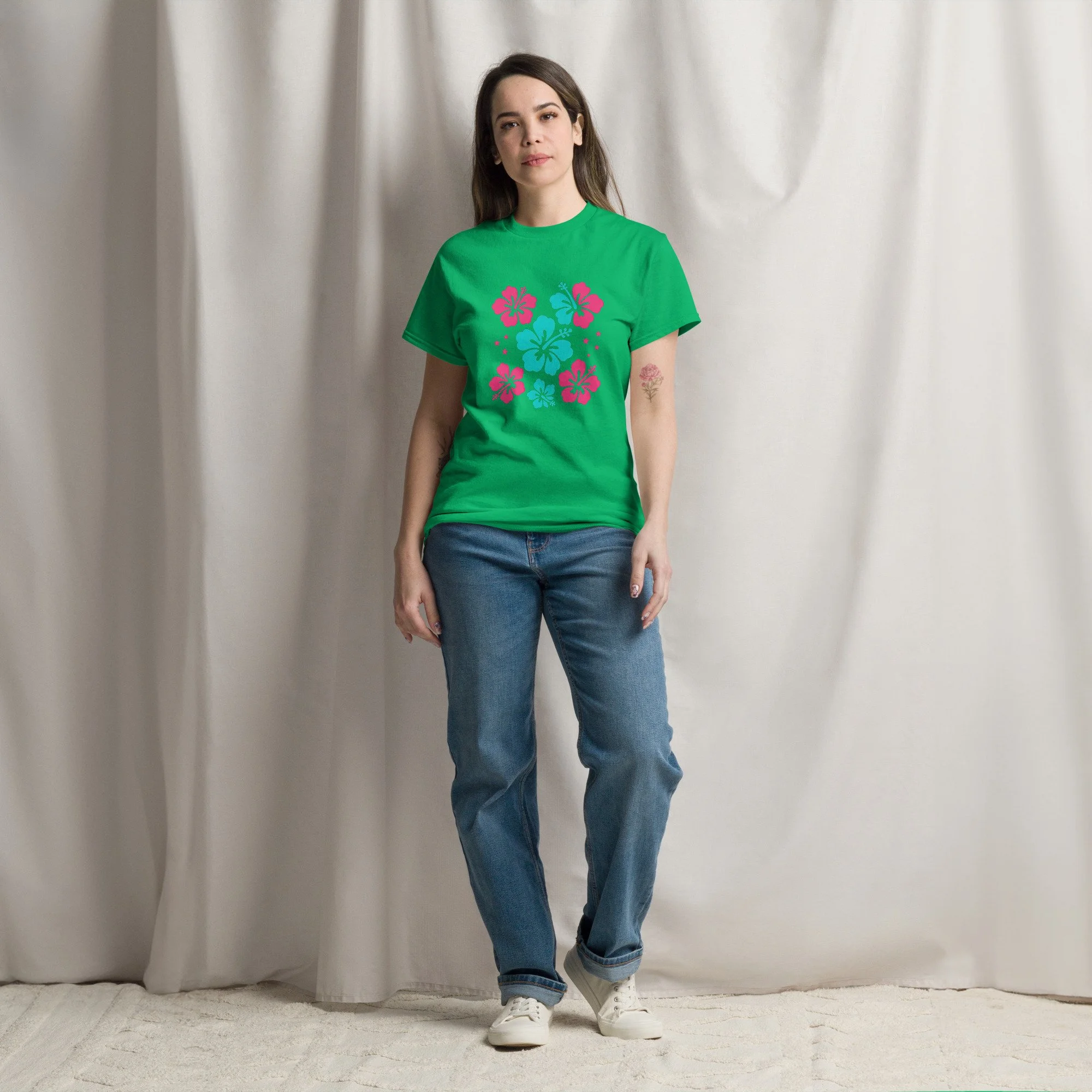unisex-classic-tee-irish-green-front-68b34b0f551e1.jpg
