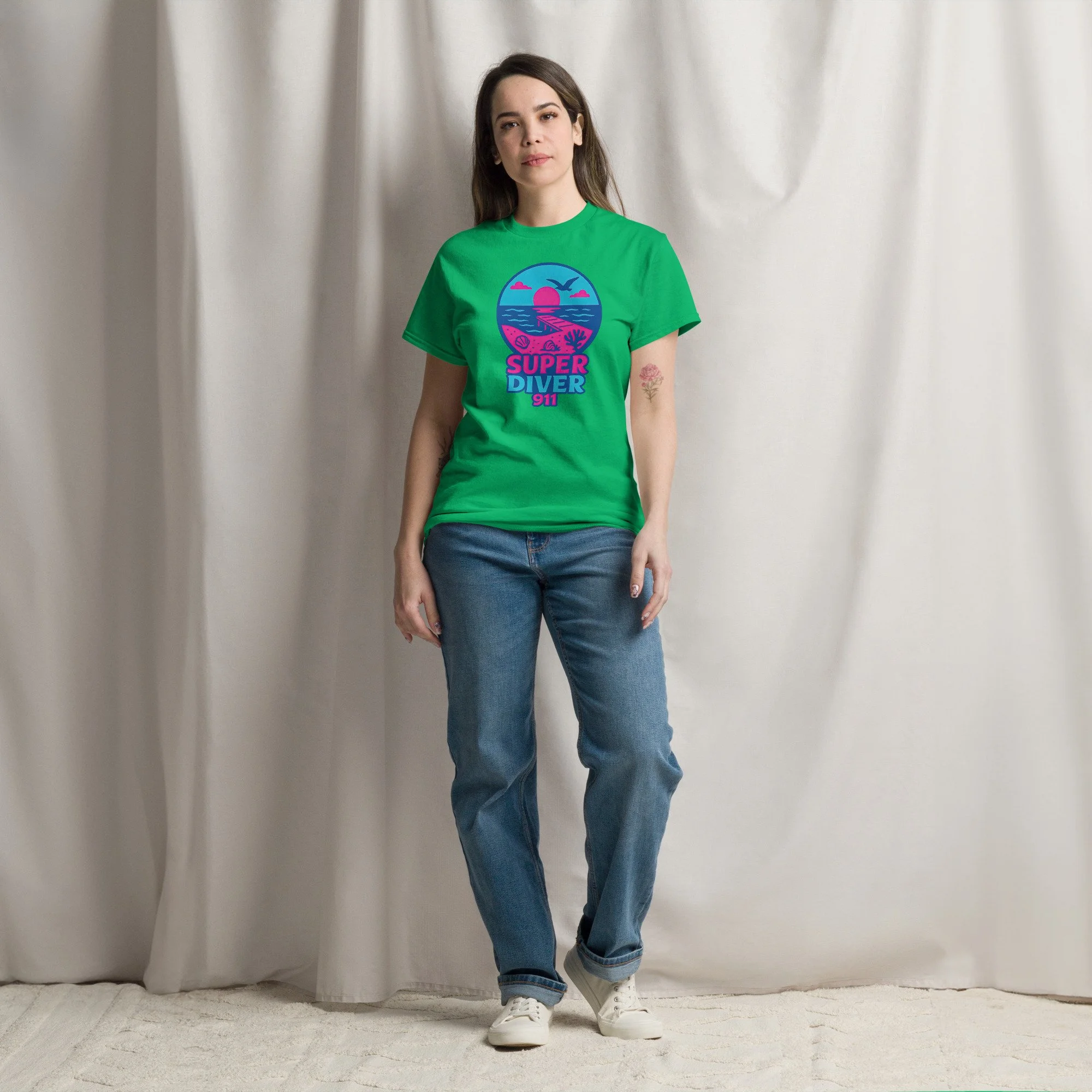unisex-classic-tee-irish-green-front-68b34b99bd5ad.jpg