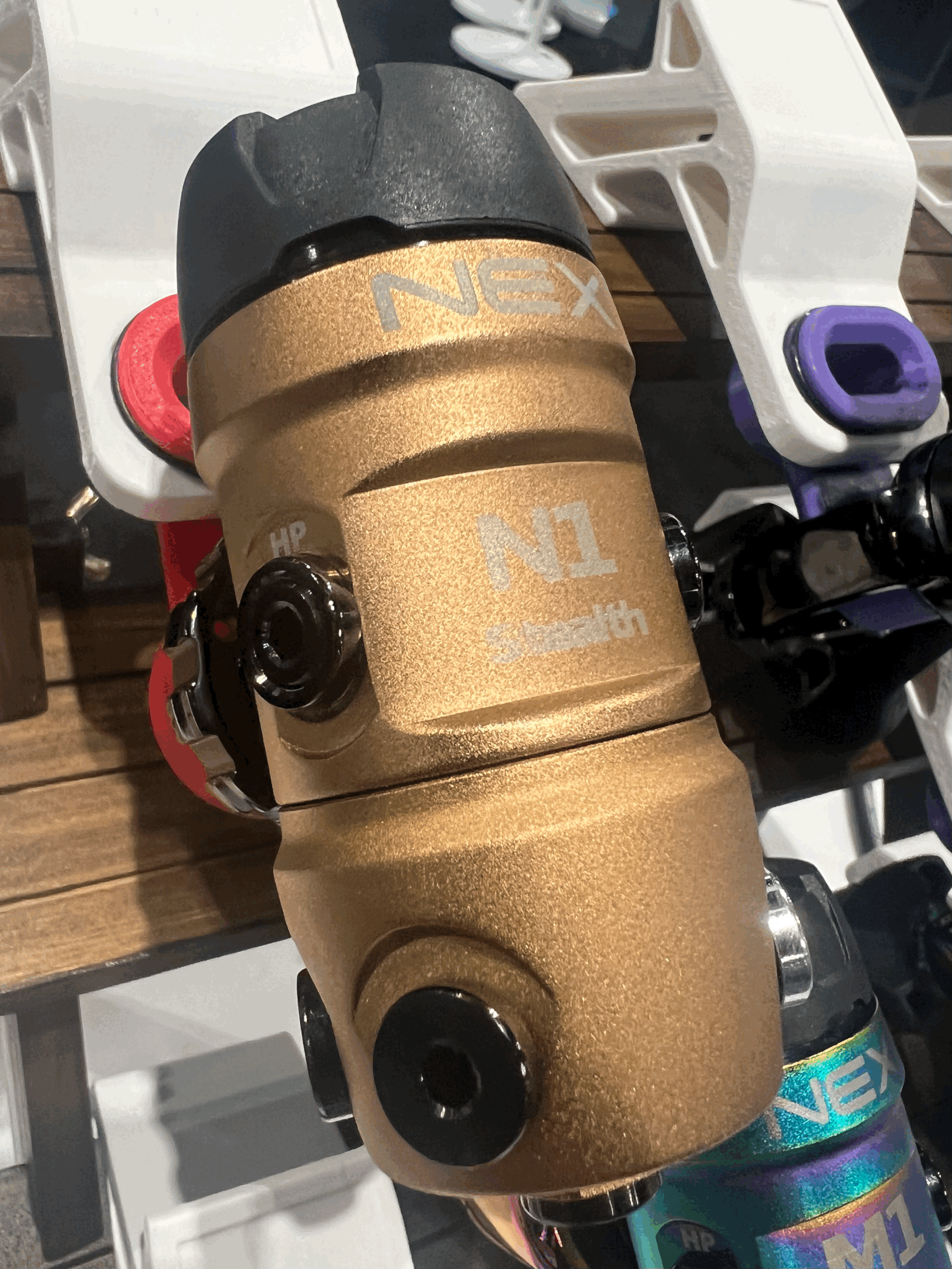 N1 black 1st stage regulator