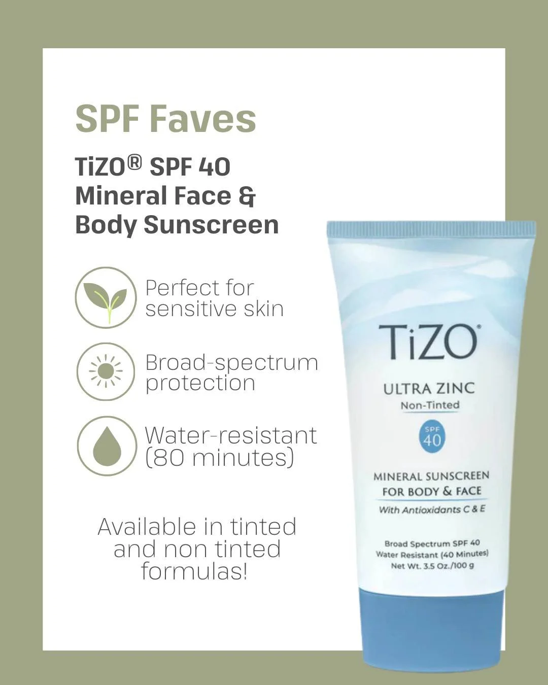 SPF Saturday ✨☀️

Just because it&rsquo;s fall doesn&rsquo;t mean you can skip the sunscreen! UV rays are still present year-round and can cause premature aging and skin damage&mdash;even on cooler, cloudy days. 🍂

This week we&rsquo;re spotlighting