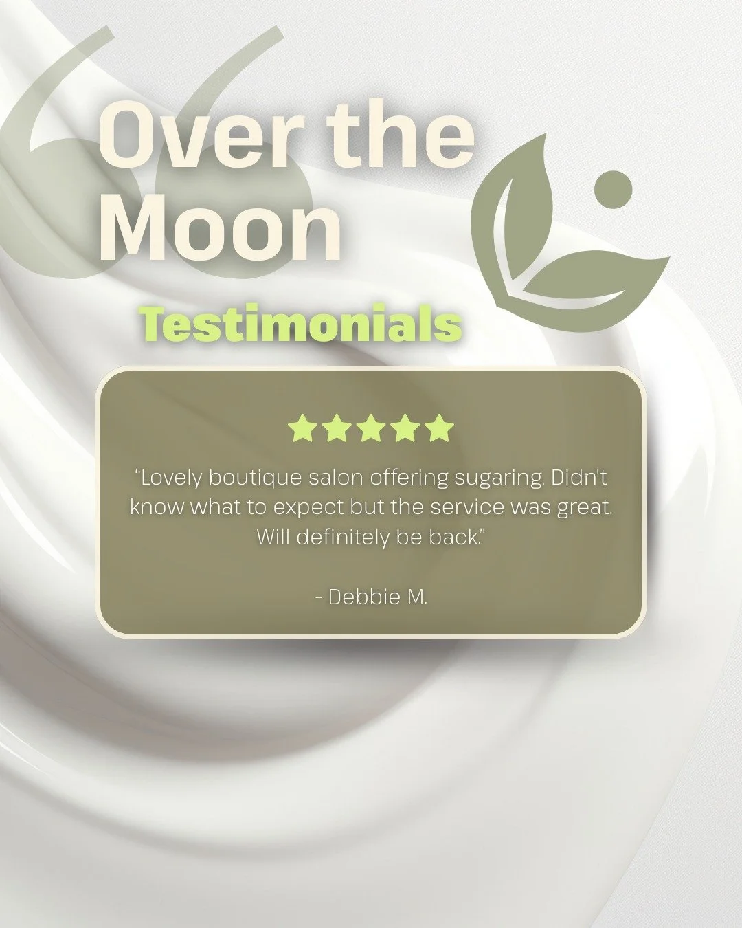 Testimonial Tuesday ✨🌙

We&rsquo;re over the moon hearing how much you love your Sugarmoon&reg; experiences. Nothing makes us happier than seeing you glow! 💛

Want to see what all the buzz is about? Book your next appointment at any Sugarmoon&reg; 