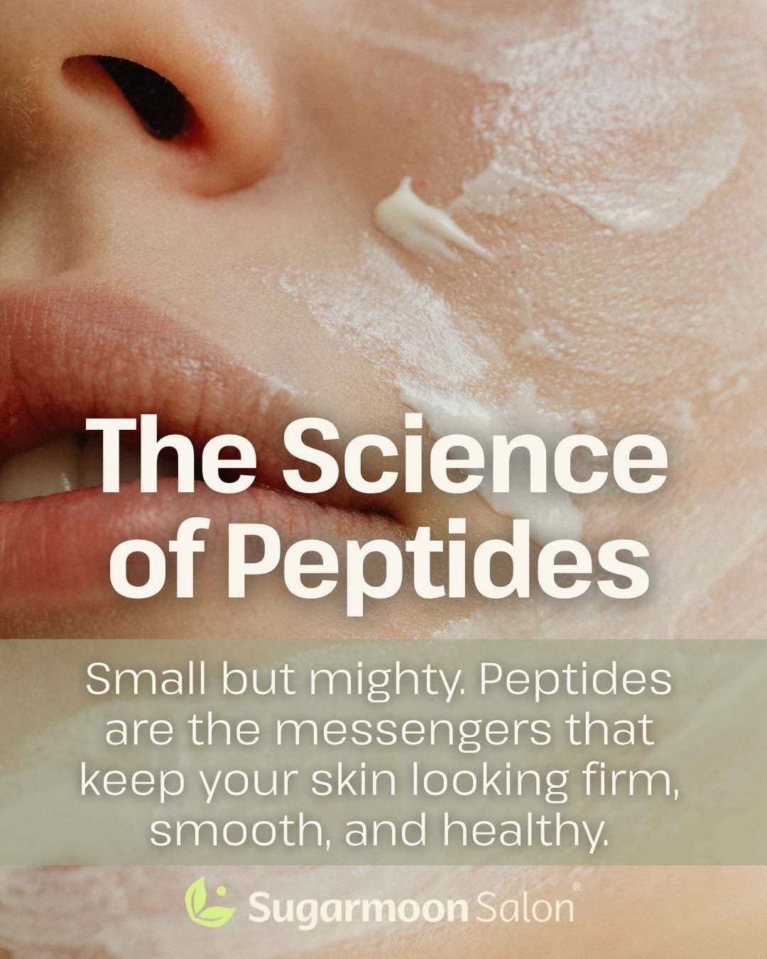 Science your skin can feel.🧬

Peptides are tiny amino acid chains with a big job. They signal your skin to repair, renew, and rebuild itself.

The result? Firmer texture, smoother tone, and long-lasting hydration.

✨ Experience the power of peptides