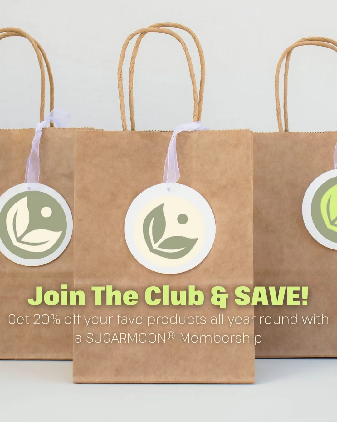 Love your fave products? Get them for less!

Join the Sugarmoon&reg; Club Membership and enjoy 20% OFF all your favorite products in-store &amp; online&mdash;all year long! 🎉

✨ Exclusive savings
✨ Shop your must-haves for less
✨Discounts in-store &