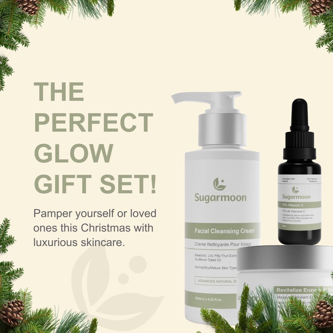The perfect glow, wrapped for the holidays ✨🎄

Pamper yourself or gift someone special luxurious, skin-loving essentials for a radiant Christmas glow.

Shop our holiday gift guide via the link in our bio

#SugarmoonSalon #HolidayGlow #ChristmasGifts