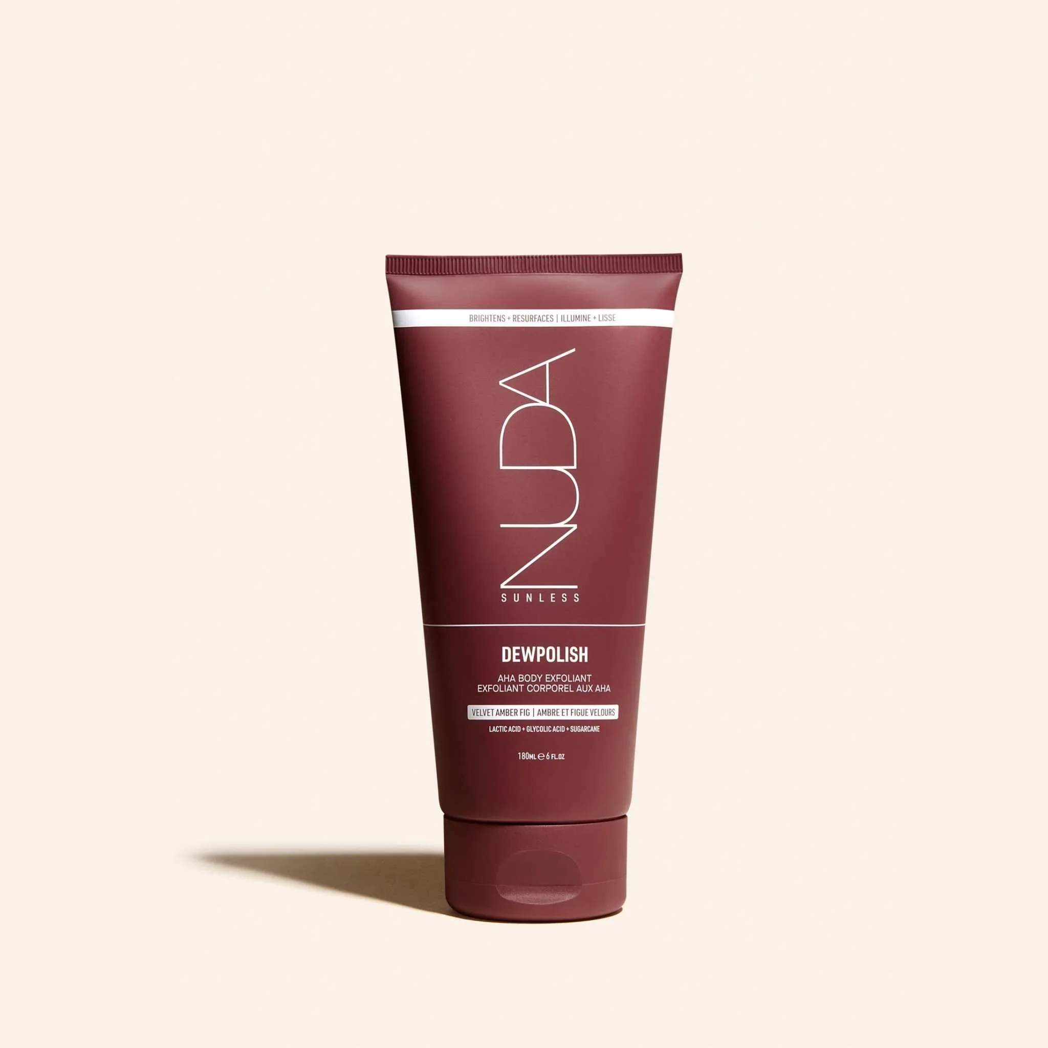 NUDA Sunless - DewPolish | AHA Body Exfoliant