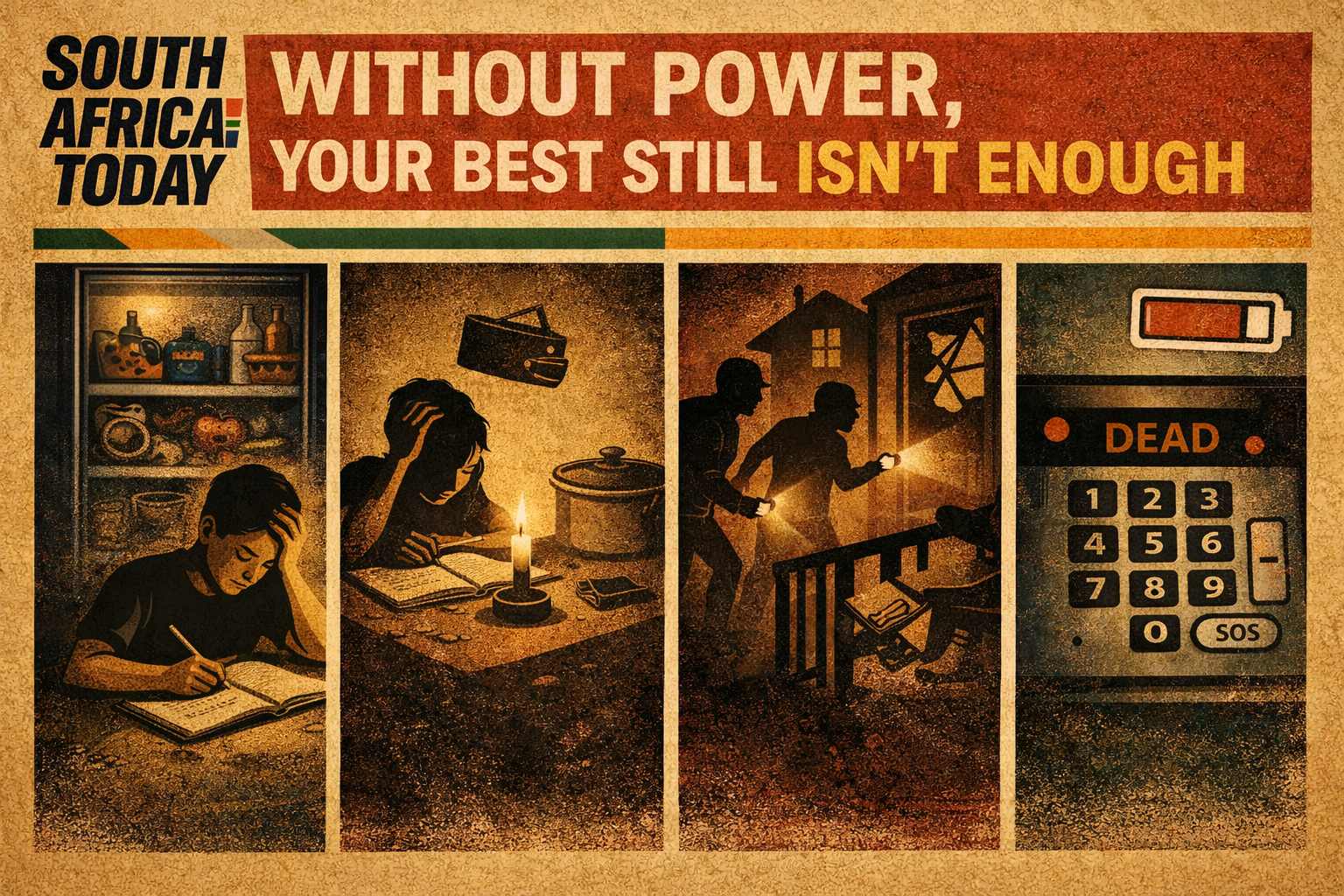 WITHOUT POWER? NOT YOUR FAULT… BUT YOUR BEST IS STILL NOT ENOUGH.
