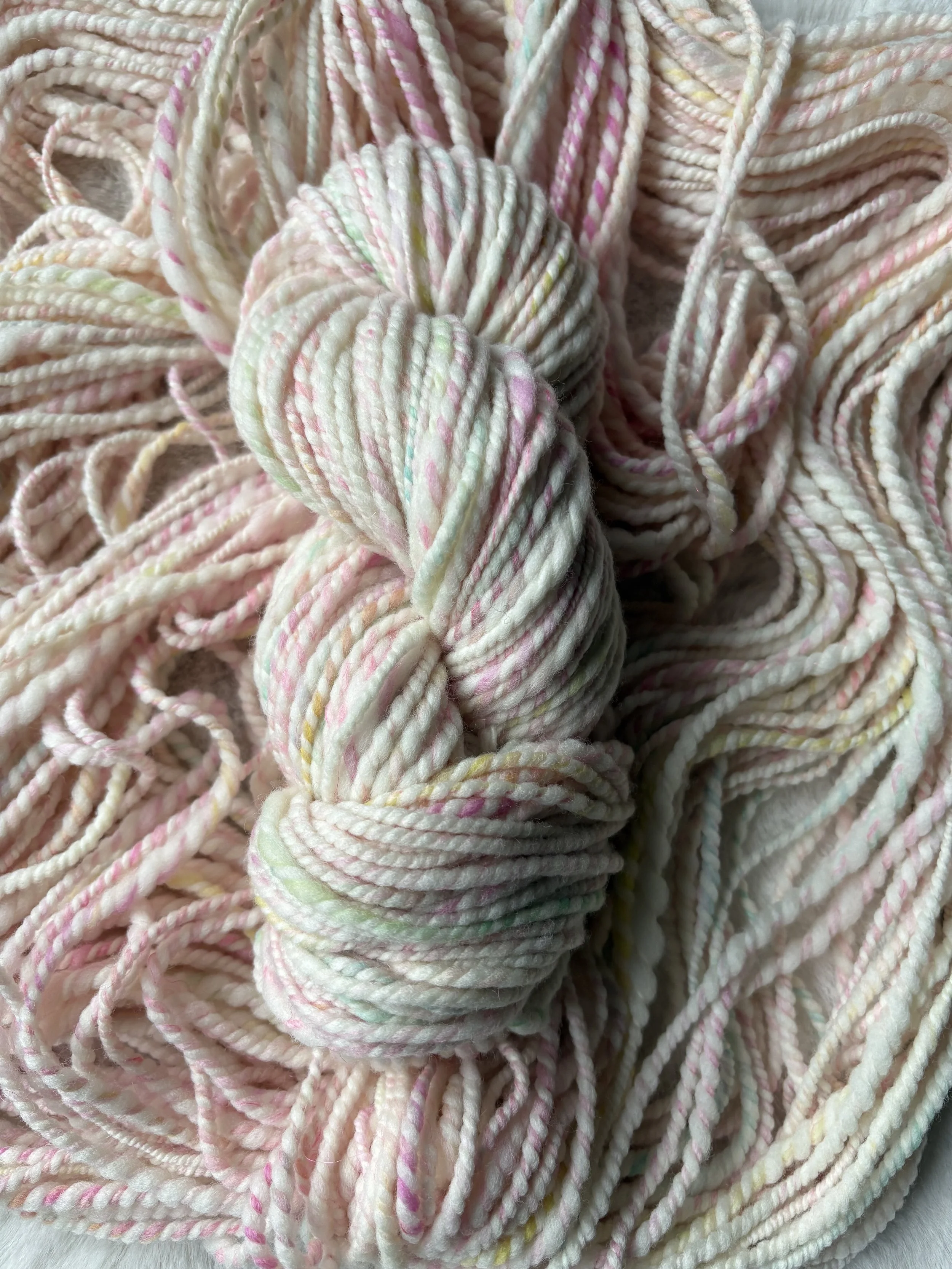 Candy Floss - Handspun Blended fibers