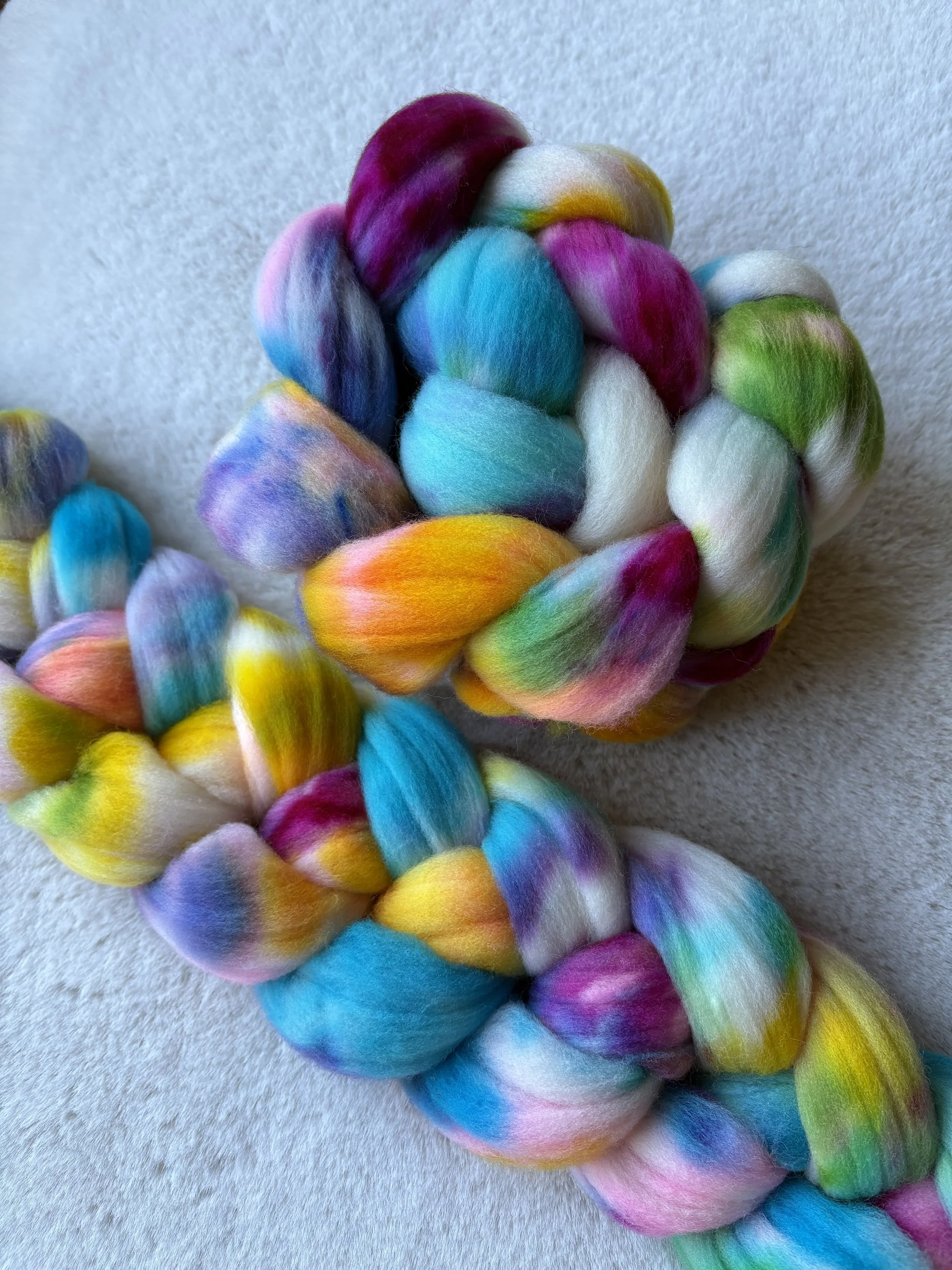 Targhee Spring Spinning Fiber