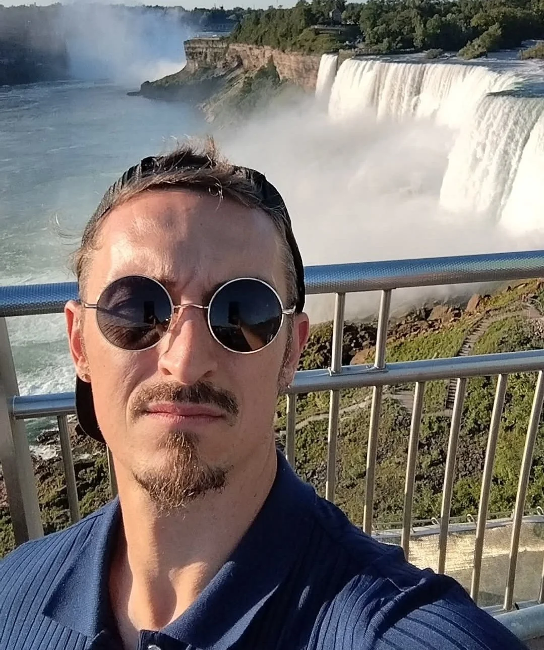 Ray Miller one of our field leads for Absolute Maintenance Solutions. Had a trip to the Niagara Falls while on another project and took the time to get the photo. Was the perfect photo for our field lead.