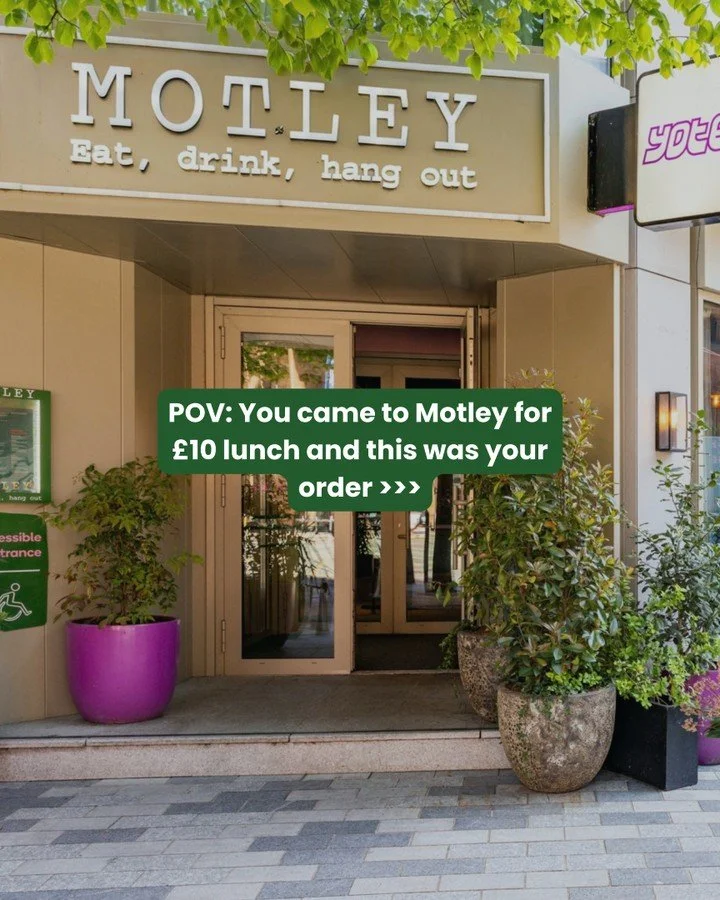 &pound;10 lunch &amp; drink in the sun? Say no more. 

What are you ordering? 👀