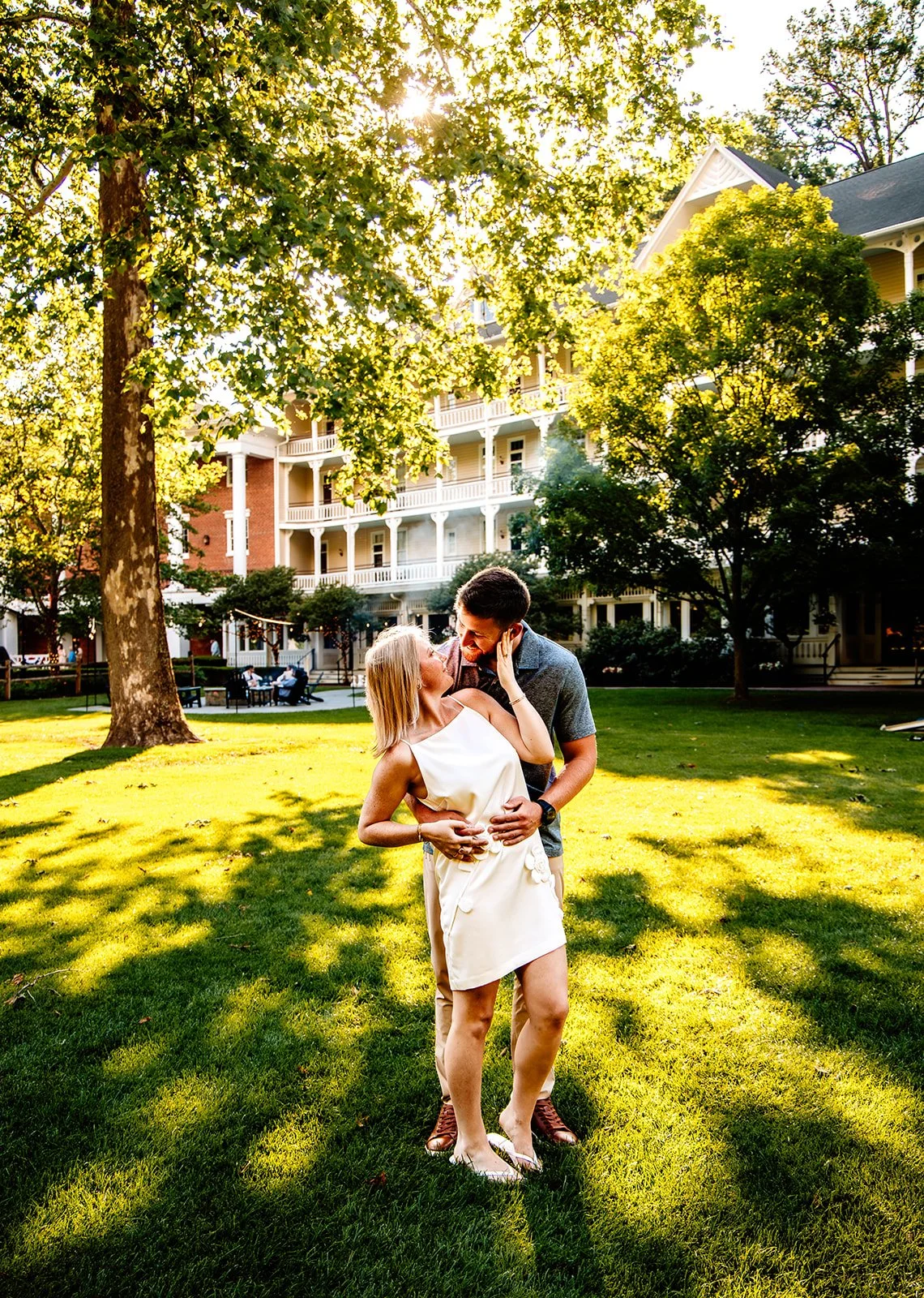 Surprise Proposal at Omni Bedford Springs Resort | Bedford, Pa