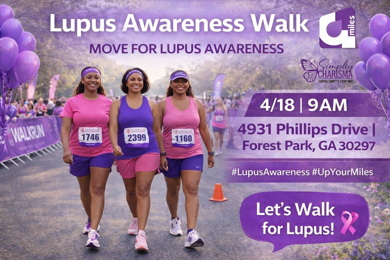 Lupus Warriors Walking