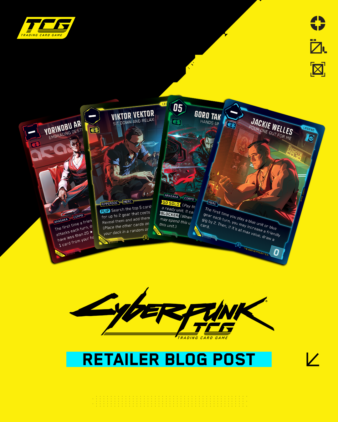 Retail Plans for Cyberpunk TCG