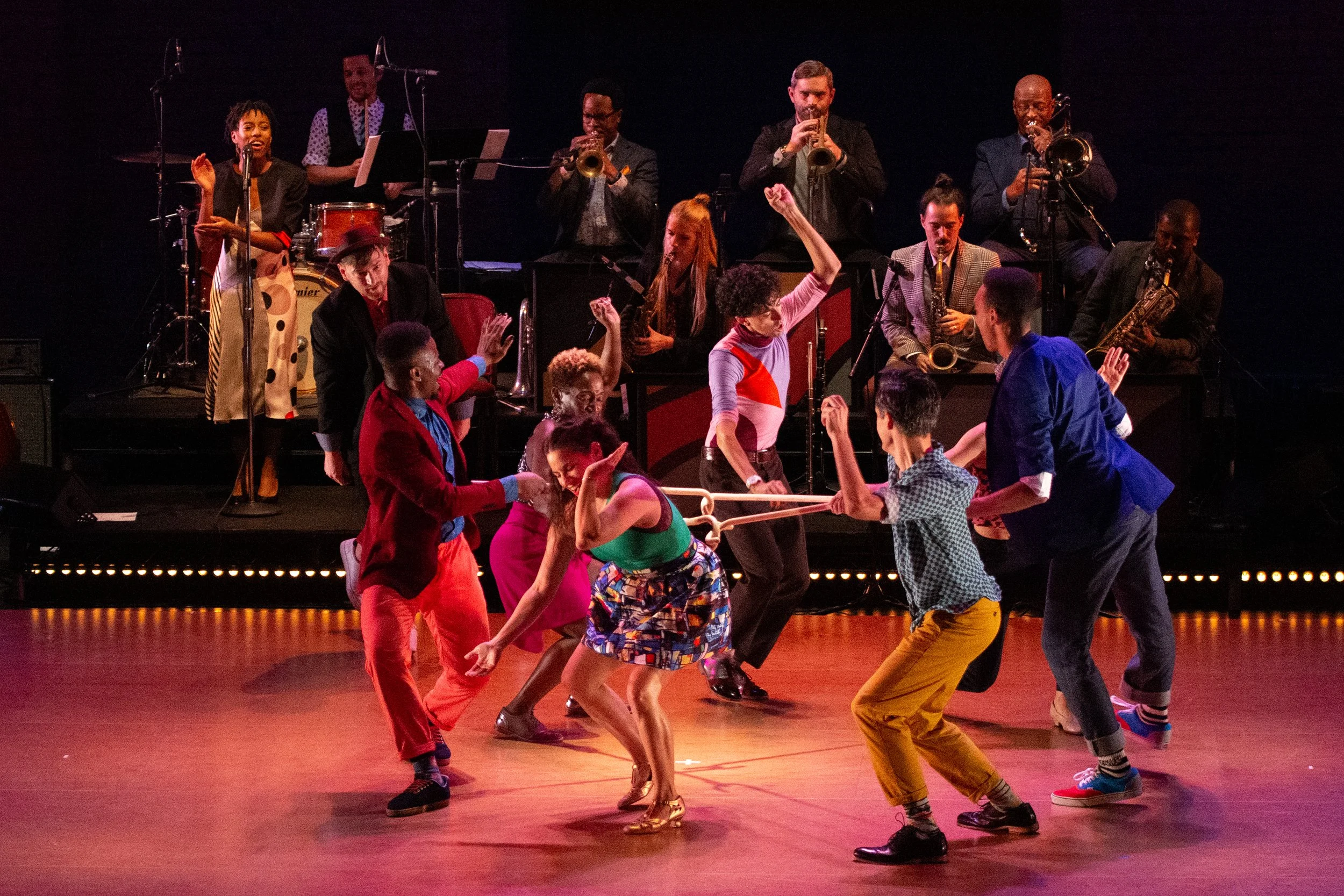 SW!NG OUT premiered at The Joyce Theater in October 2021