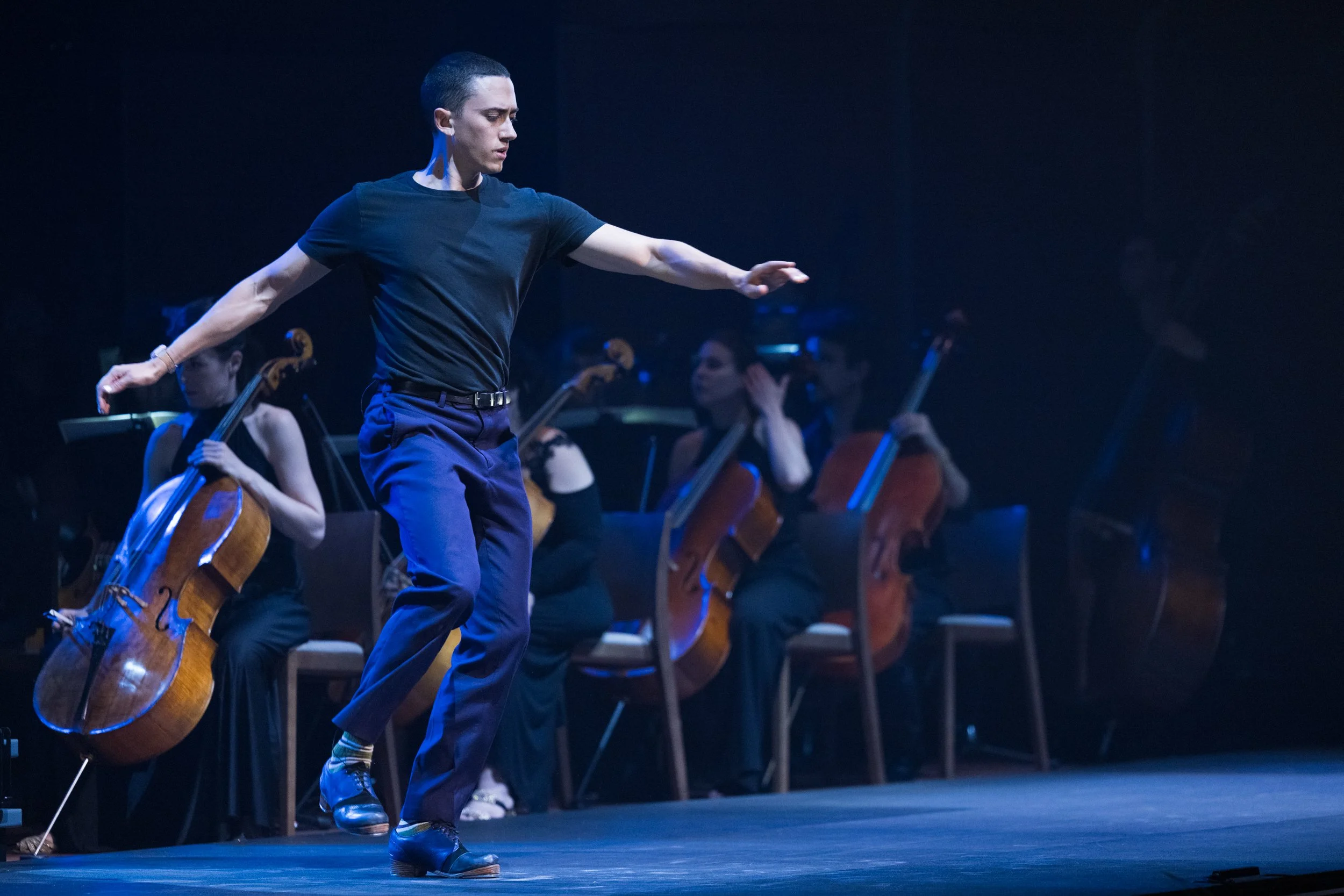 World premiere of "Concerto For Tap", Composer Thomas Enhco, Conductor & Artistic Director Alondra de la Parra