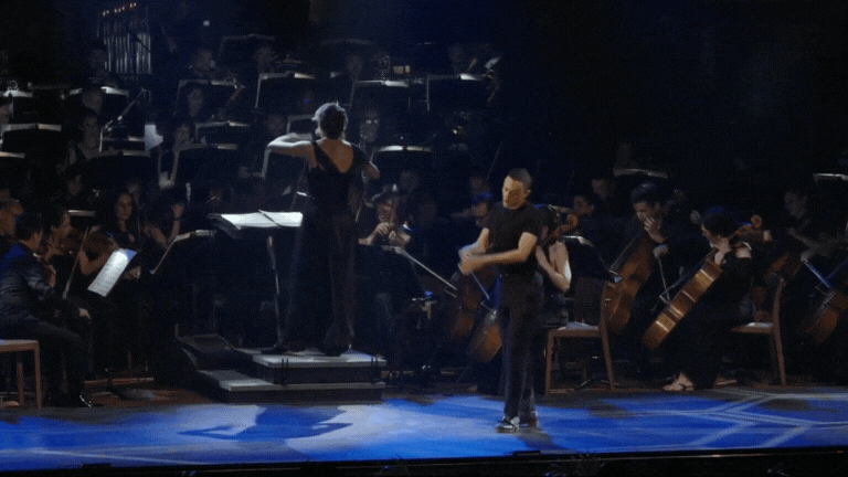 Caleb Teicher in the world premiere of Thomas Enhco's Concerto for Tap at the Festival Paax GNP 2025