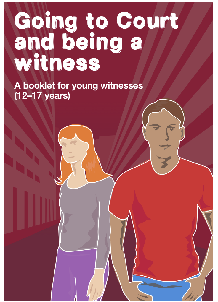Going to Court: Young witness booklet for 12 to 17 year olds